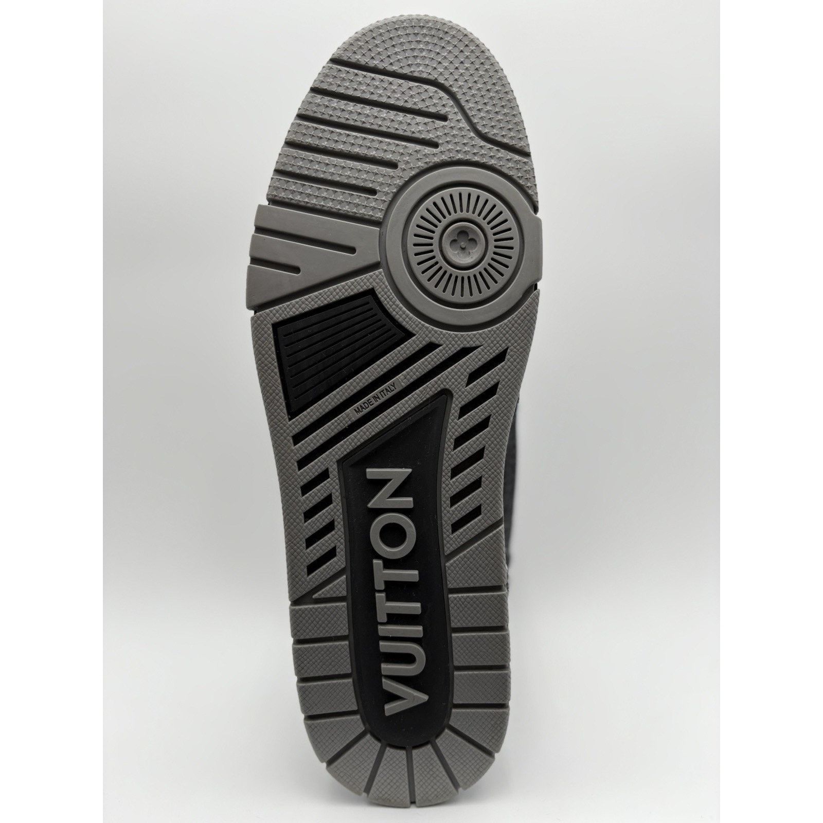 Louis Vuitton Louis Vuitton Croc Denim Strap Trainer ' Black ' WORN 1x Size US 12 / EU 45 - 7 Thumbnail