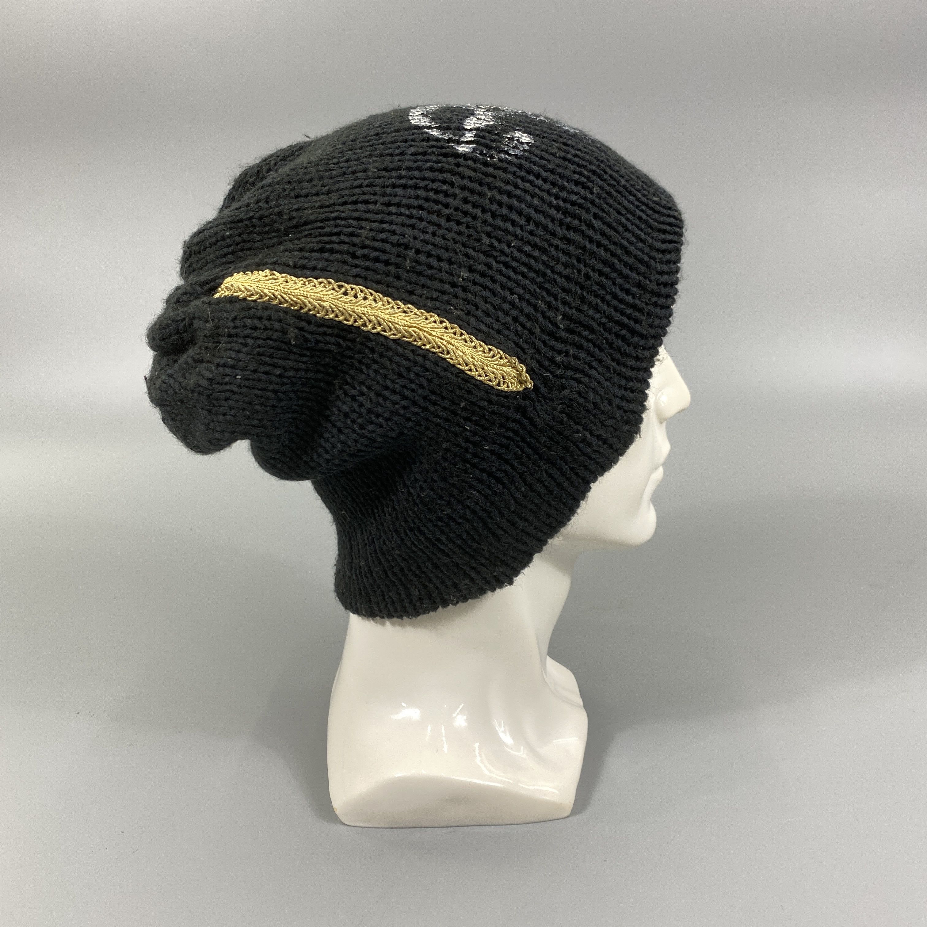 Japanese Brand Buffalo Clover Slouchy Beanie -BN699 Size ONE SIZE - 3 Thumbnail