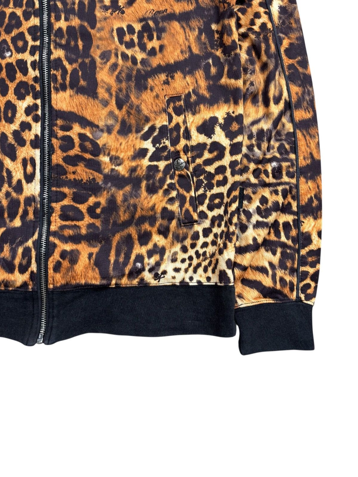 Roen Archive Roen - Leopard Track Top Jacket Size US M / EU 48-50 / 2 - 5 Thumbnail