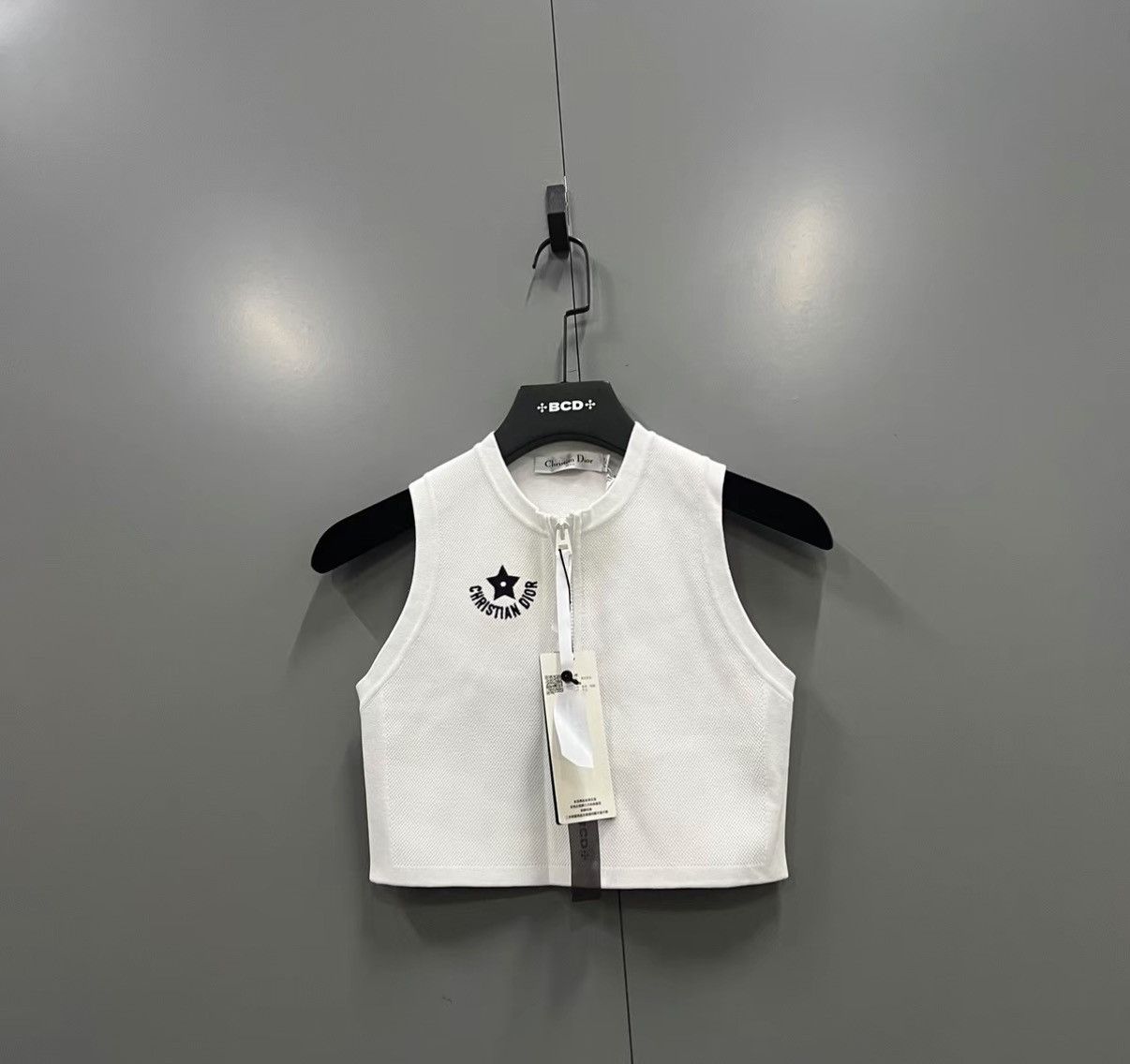 Dior Dior Dioriviera Limited Edition Star Half-Zip Tank Top J41 Size S / US 4 / IT 40 - 1 Thumbnail
