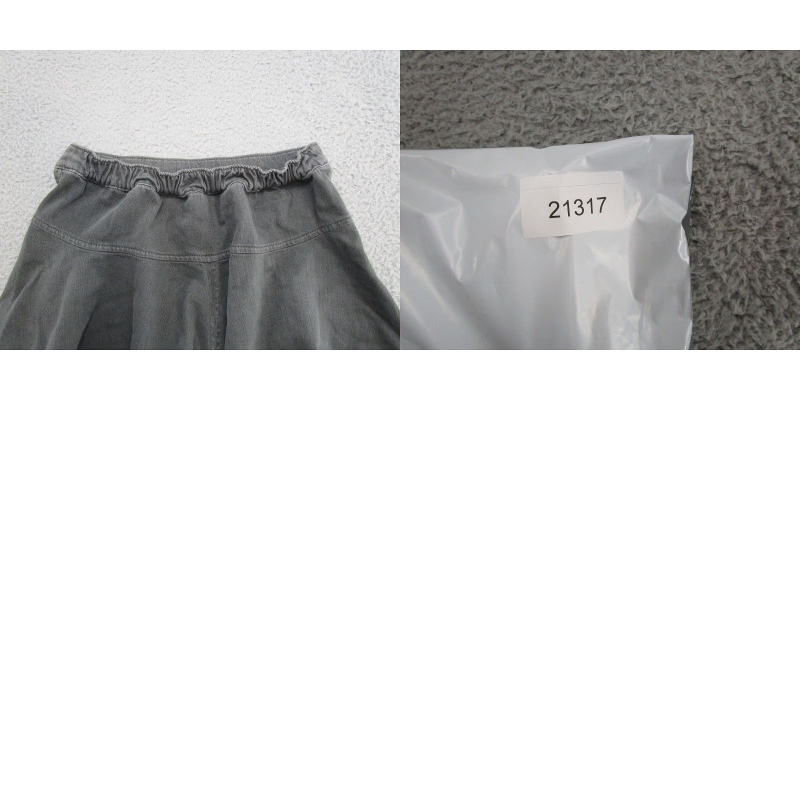 Vintage Aerie Black Elastic Waist Mini Skirt Women's XS Cotton Blend Skirt Womens Size 26" / US 2 / IT 38 - 8 Thumbnail
