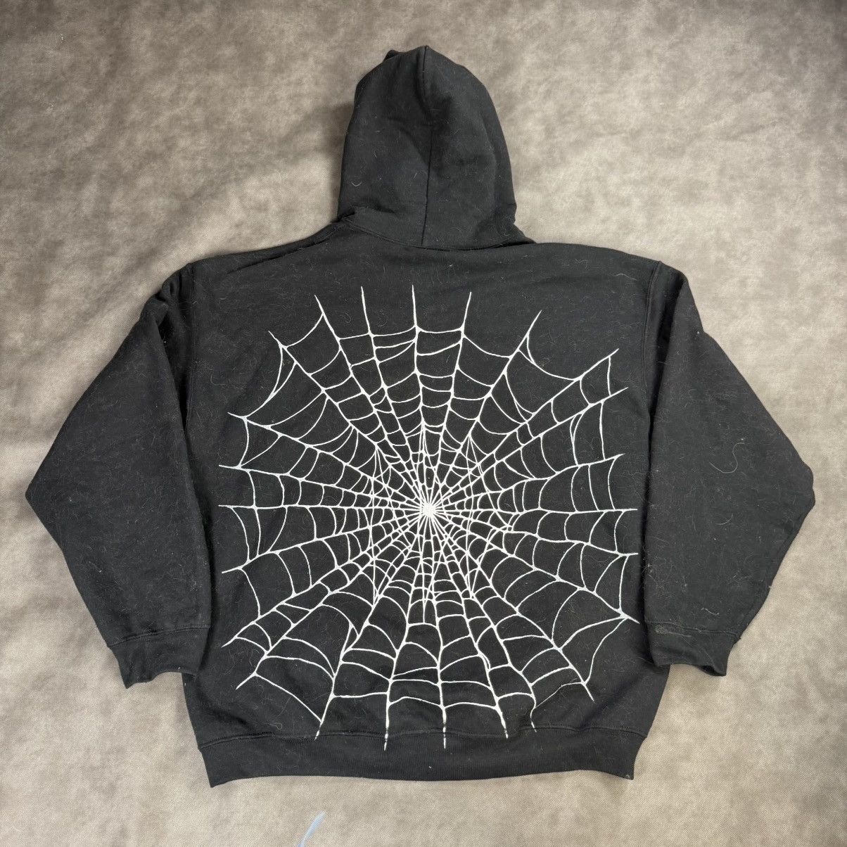 Other Rare Dont Do Drugs Levi Catter Baggy Spiderweb Skull Hoodie Size US XL / EU 56 / 4 - 4 Thumbnail