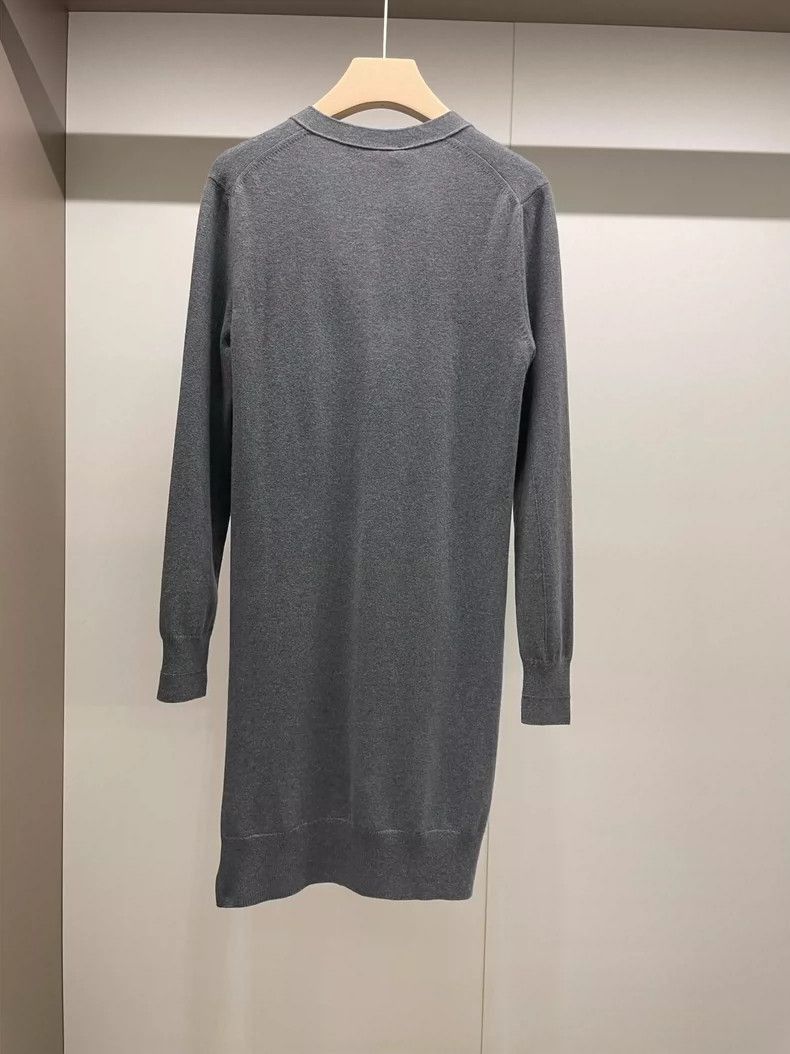 Loro Piana Loro Piana Gray Cashmere Cardigan- Size US M / EU 48-50 / 2 - 1 Thumbnail