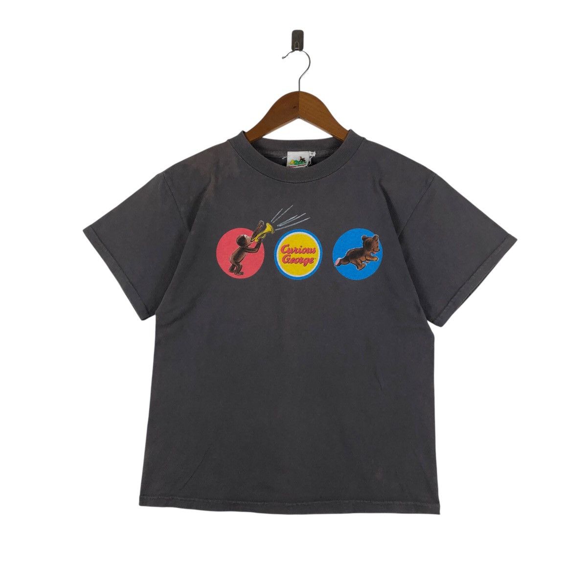 George CURIOUS GEORGE Vintage Cartoon T-Shirt Size US S / EU 44-46 / 1 - 1 Thumbnail