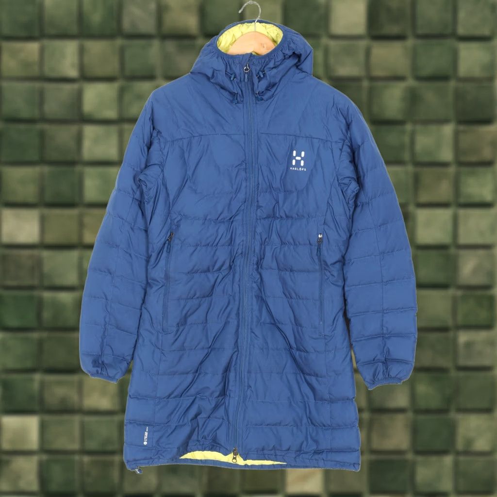 Vintage HAGLOFS BIVVY Down Hooded Jacket Women Size M PERTEX CLASSIC ECO MJ5263 Size M / US 6-8 / IT 42-44 - 1 Thumbnail