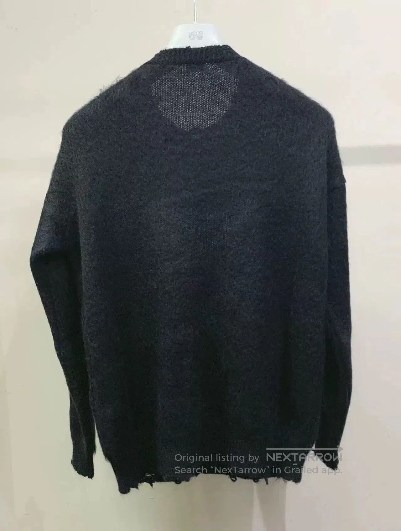 Saint Laurent Paris Saint Laurent Bunny Graphic Knit Sweater. Size M / US 6-8 / IT 42-44 - 3 Thumbnail