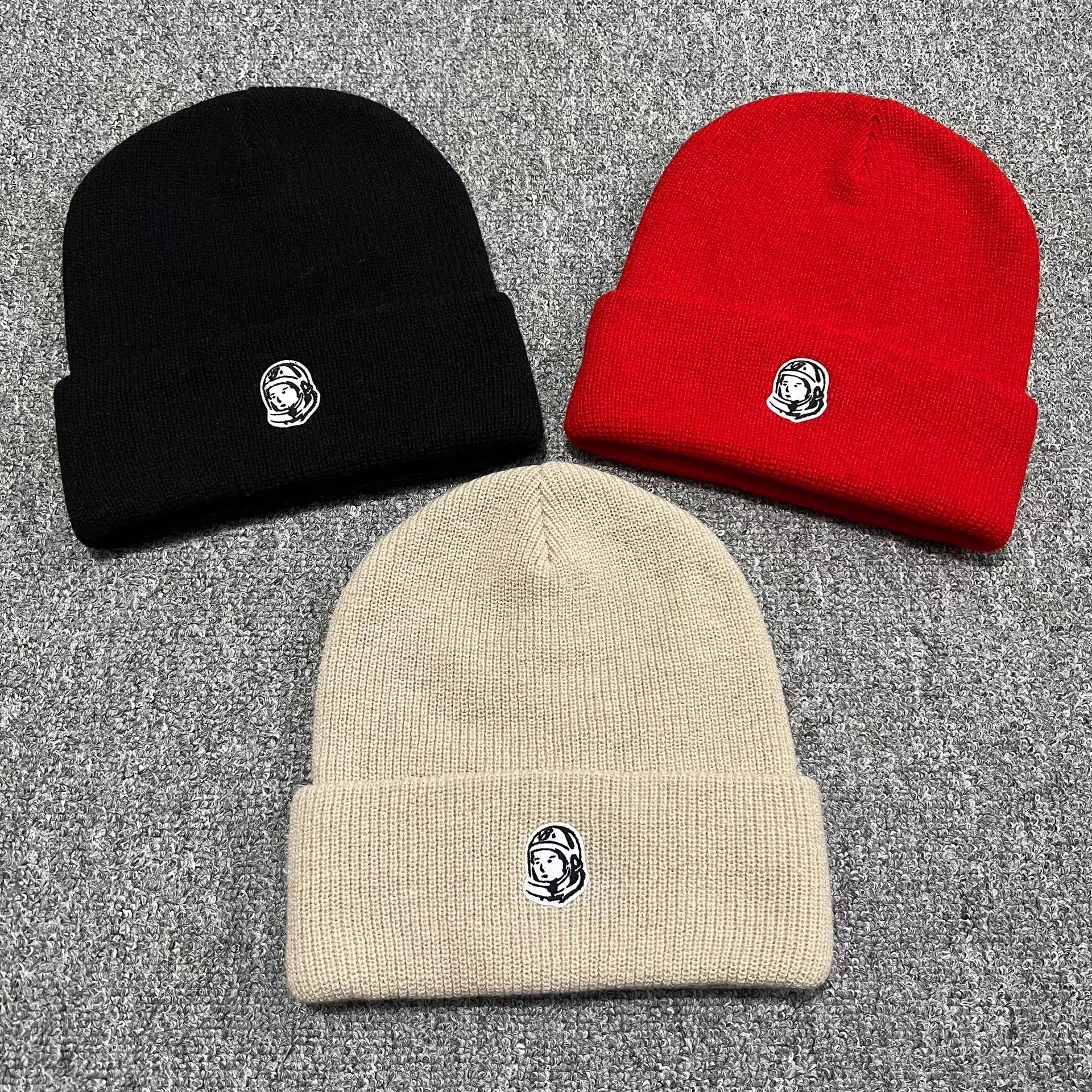 Billionaire Boys Club BBC US Classic Head Embroidered Knitted Beanie。 Q7 Size ONE SIZE - 1 Thumbnail