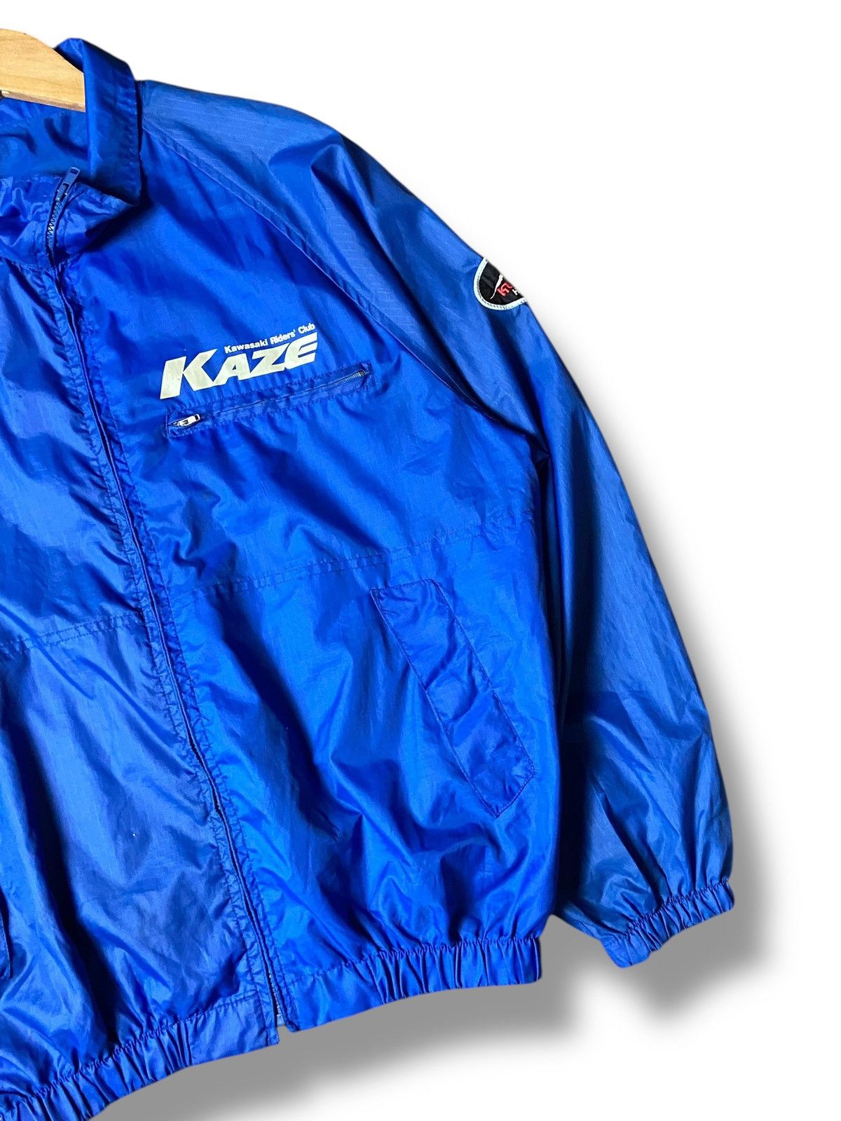 Japanese Brand × Vintage Vintage KAZE Japanese Brand Racing Jacket (127) Size US S / EU 44-46 / 1 - 5 Thumbnail