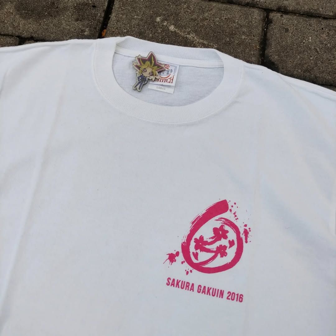 Band Tees Sakura Gakuin BABYMETAL Nendo 2016 Tee Size US L / EU 52-54 / 3 - 3 Thumbnail