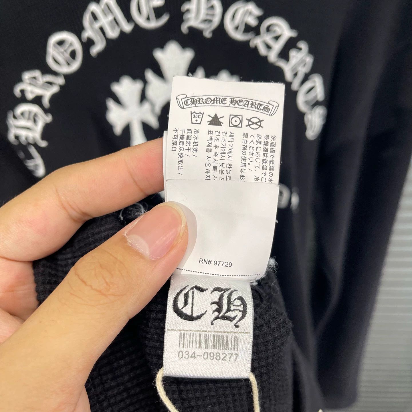 Chrome Hearts Chrome Hearts Cross Embroidery Long Sleeve Tee L 99 New Size US L / EU 52-54 / 3 - 5 Thumbnail