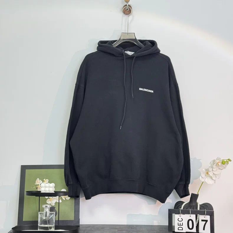 Balenciaga Front and Back Defile French Language Hoodie