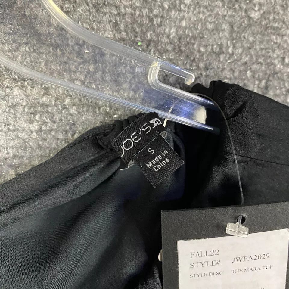 Joe's Joe's Blouse Women's Small Long Sleeve Black New With Tags S Size S / US 4 / IT 40 - 3 Thumbnail