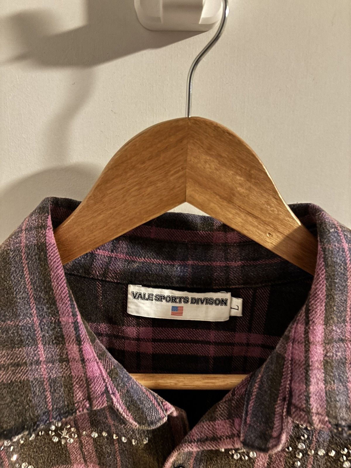 Vale Vale Forever Purple Rain Flannel Size US L / EU 52-54 / 3 - 5 Thumbnail