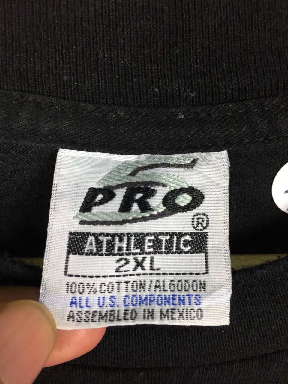 Rap Tees Vtg Pro 5 Club Athletic Plain Blanks Rap Tees Size 2XL Size US XXL / EU 58 / 5 - 7 Thumbnail