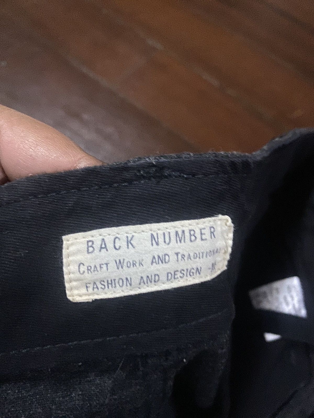 Japanese Brand FIRE 🔥 BACK NUMBER CARGO PANTS WOOL Size US 34 / EU 50 - 20 Thumbnail