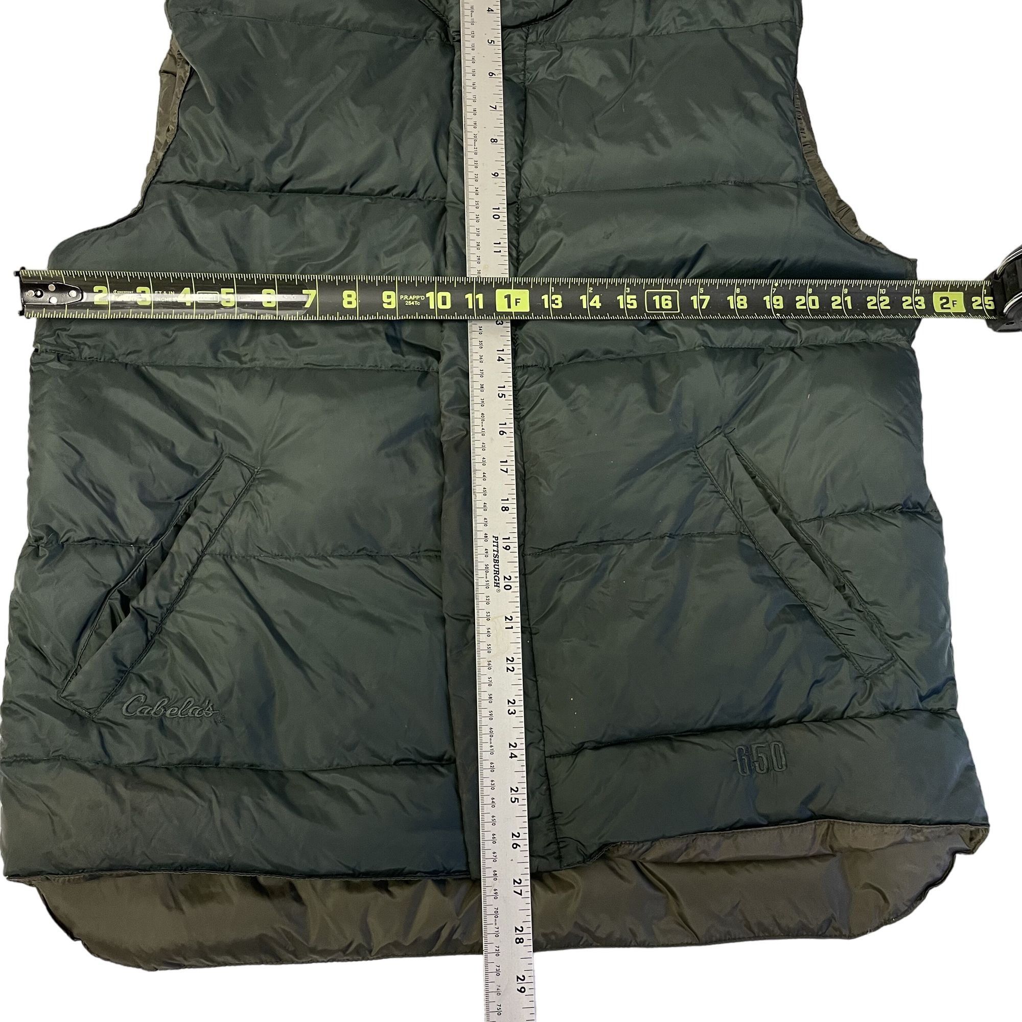 Cabelas Vtg Cabela's Green GOOSE DOWN Filled Waistcoat Hunting Vest Size US M / EU 48-50 / 2 - 8 Thumbnail