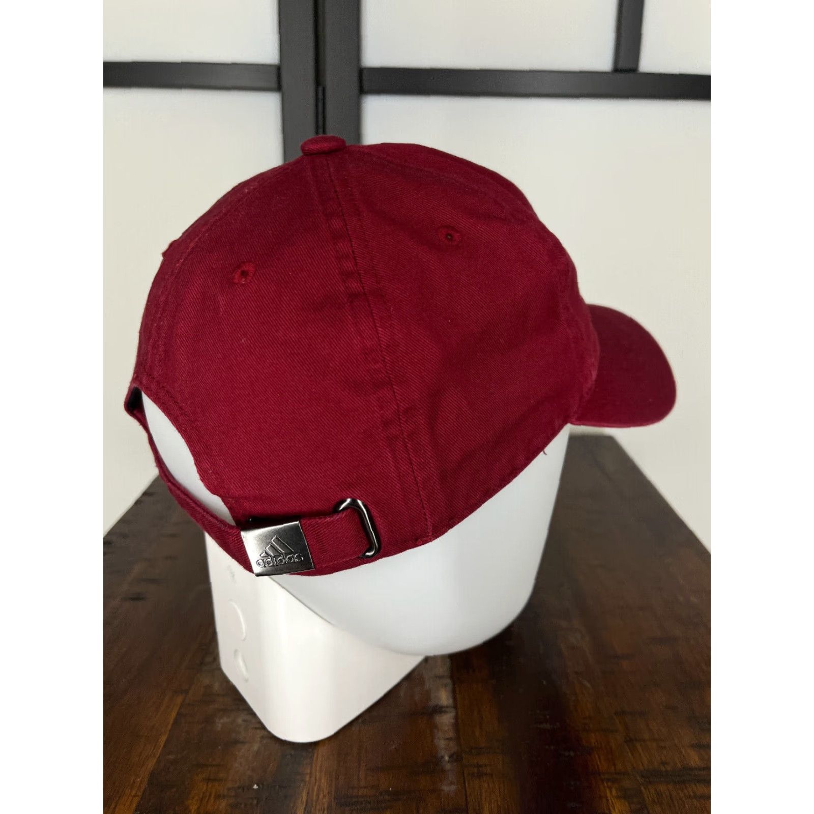 Adidas adidas Saginaw High School Hat Cap Strap Back Adult One Size Red Cotton Sports Baseball Cap Mens Size ONE SIZE - 7 Thumbnail
