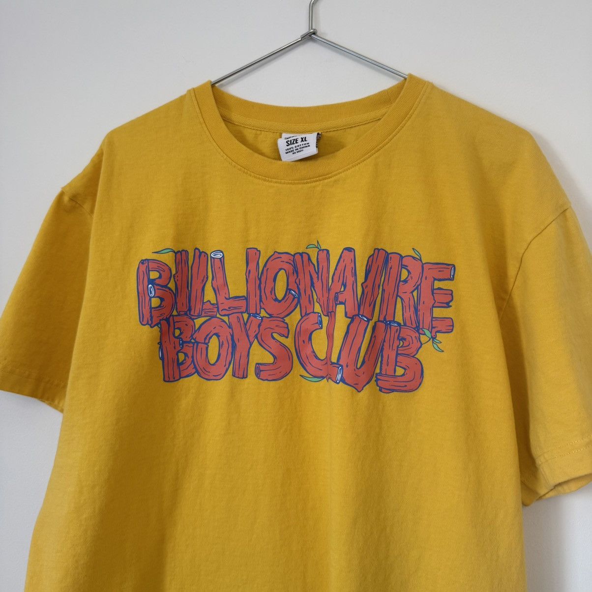 Billionaire Boys Club Billionaire Boys Club Space Camp Logo SS Tee Yellow Size US XL / EU 56 / 4 - 3 Thumbnail