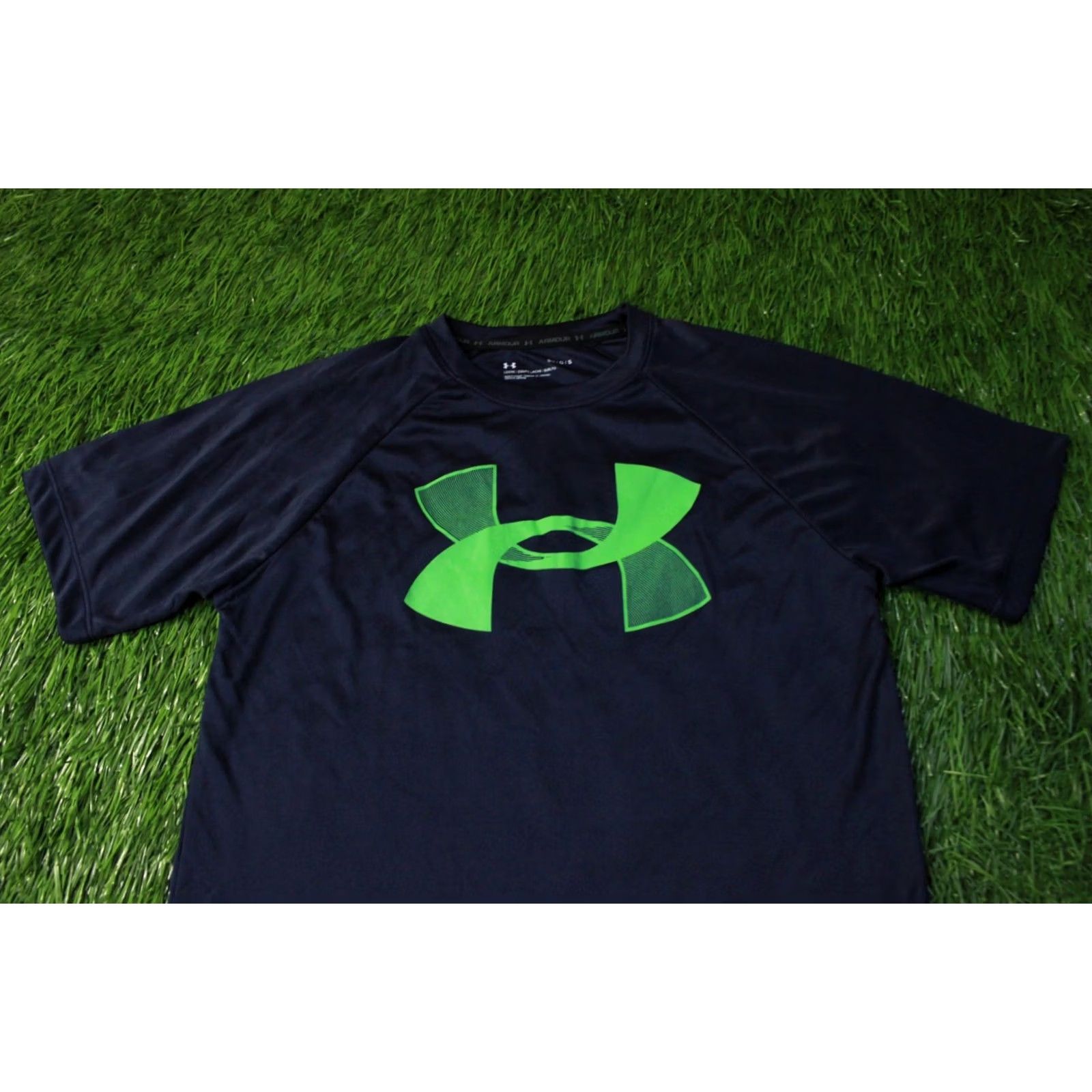 Under Armour Under Armour T-Shirt Men XS Small 2020 Jersey Navy Blue Short Sleeve Classic Fit 100% Polyester Compression Shirt Jersey Size US S / EU 44-46 / 1 - 2 Thumbnail