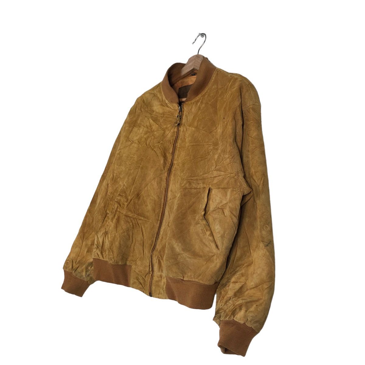 Japanese Brand 🔥Vintage Leather Jacket Biker Destination Japan Made Size US L / EU 52-54 / 3 - 2 Thumbnail