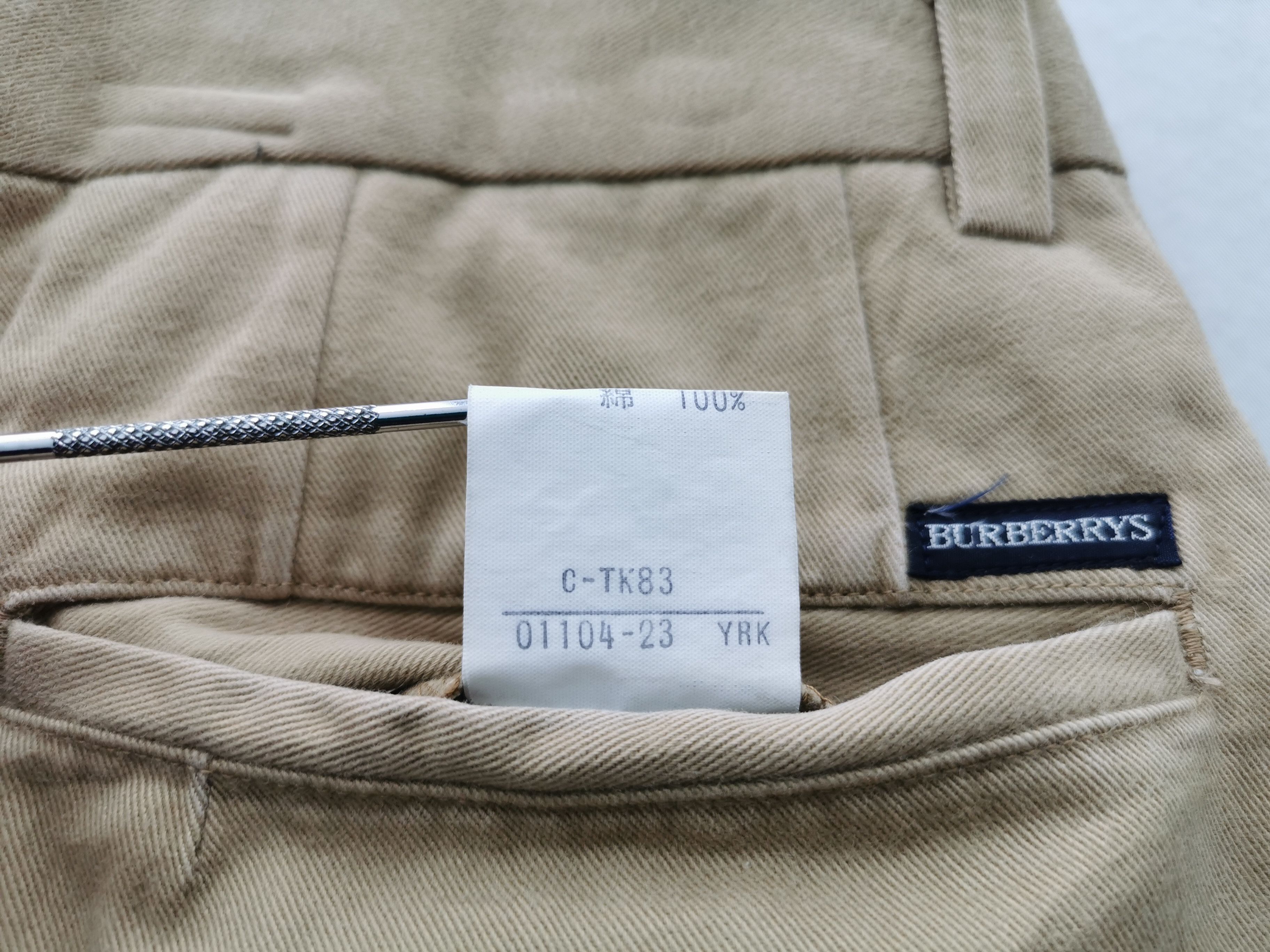 Burberry Vintage Burberry Trouser Pants Made In Japan Size 30 Size US 30 / EU 46 - 11 Thumbnail