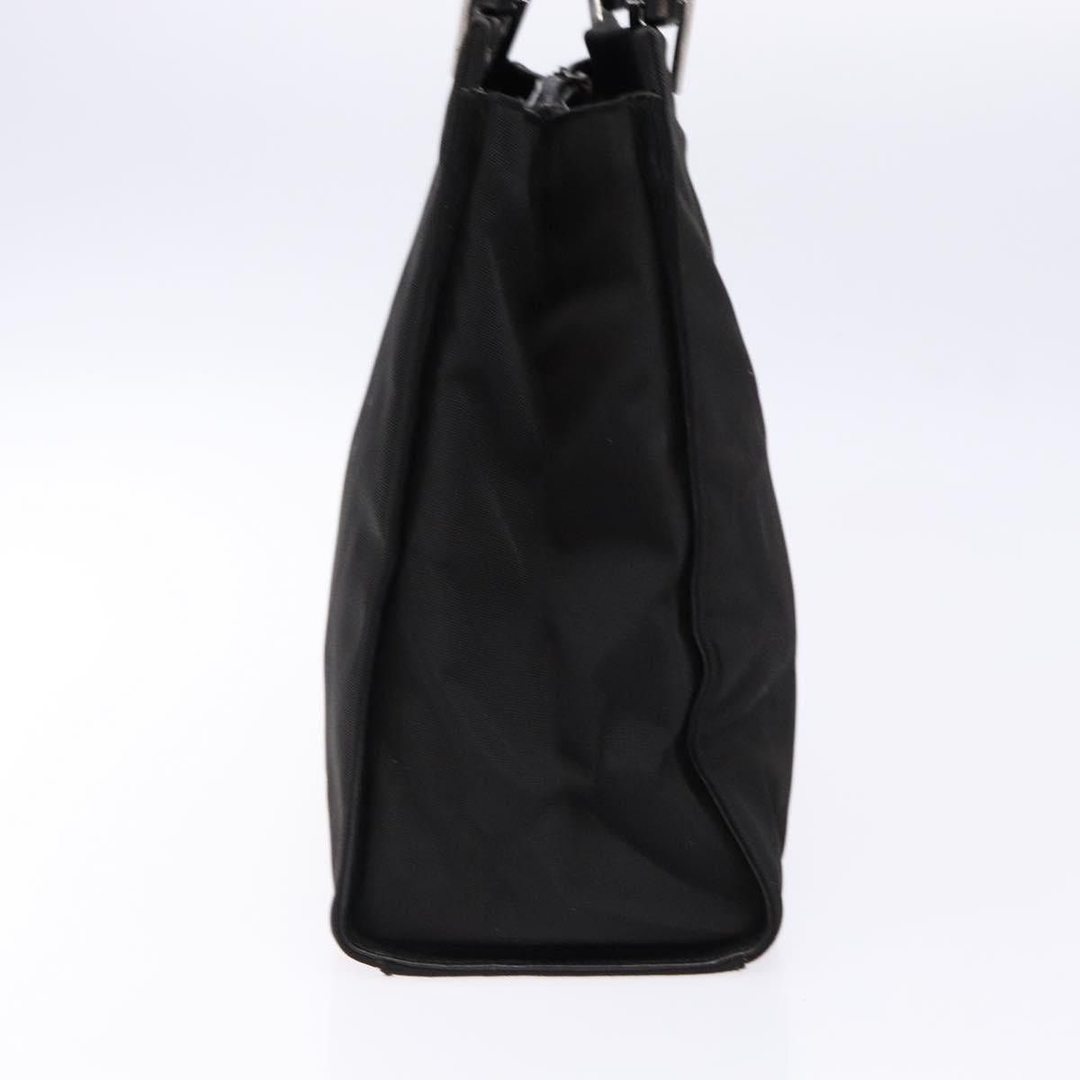 Gucci GUCCI Bamboo Handbag Nylon Black Silver 002 002 Size ONE SIZE - 5 Thumbnail
