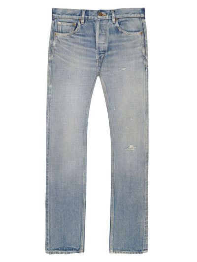 Saint Laurent Paris o1b1hav110525 Relaxed Mid Waist Jeans Pant Tuscon Size US 28 / EU 44 - 1 Preview