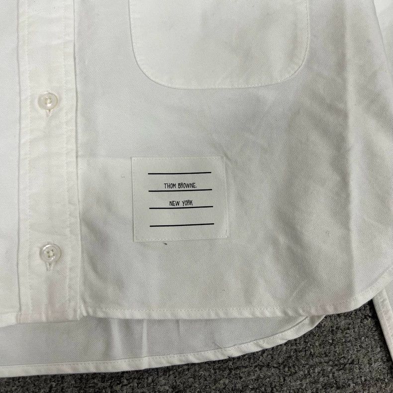 Thom Browne Thom Browne Size 38 Double-sleeved short shirt 2506-Nextar Size M / US 6-8 / IT 42-44 - 4 Thumbnail