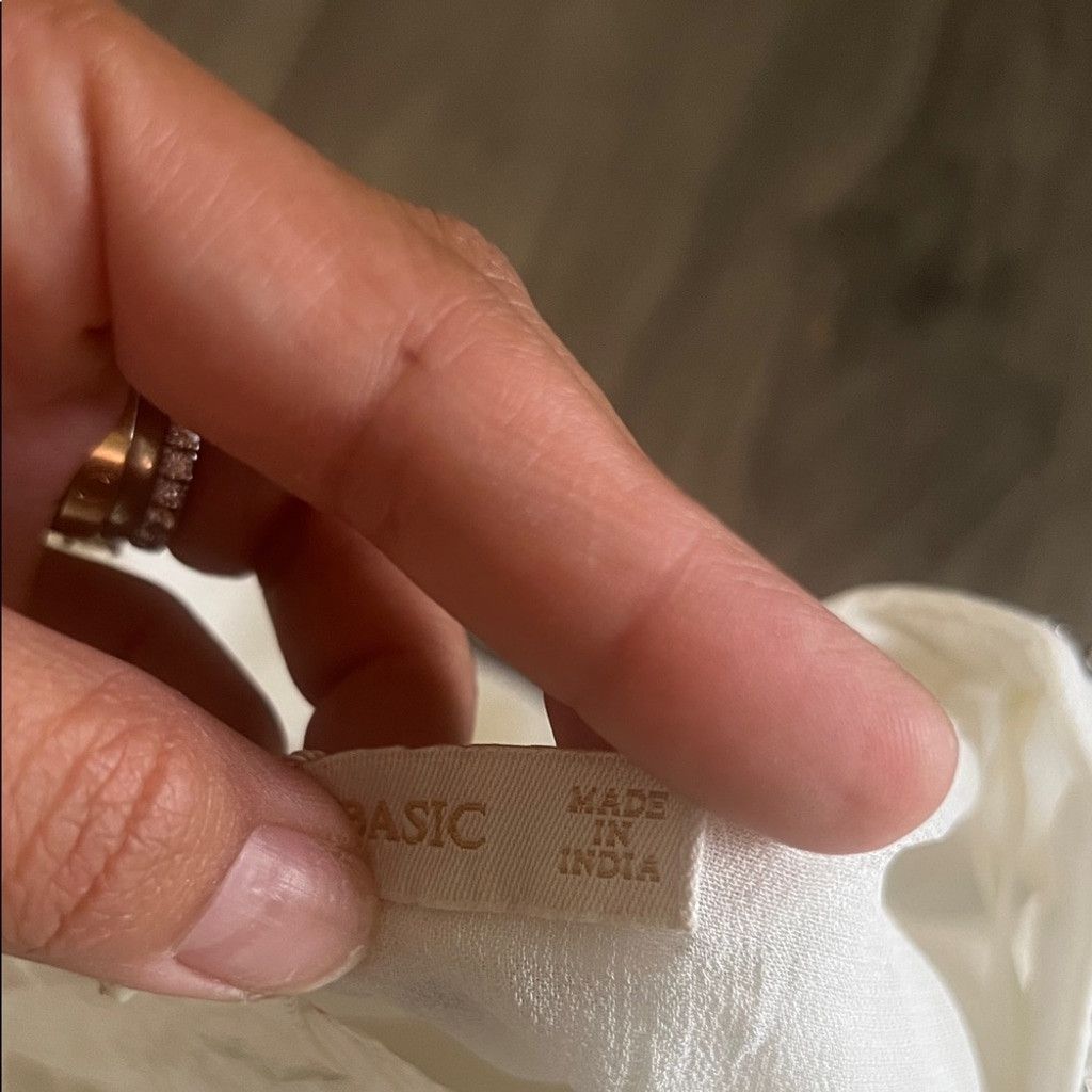 Zara Zara white special edition Blouse with Embellished Trim Size S / US 4 / IT 40 - 9 Thumbnail