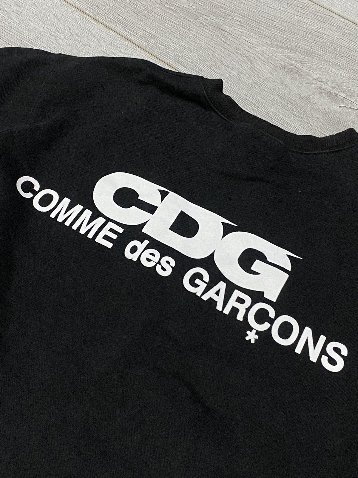 Comme des Garcons Vintage CDG Comme des Garcons Big Spell Out Sweatshirt Size US S / EU 44-46 / 1 - 3 Thumbnail