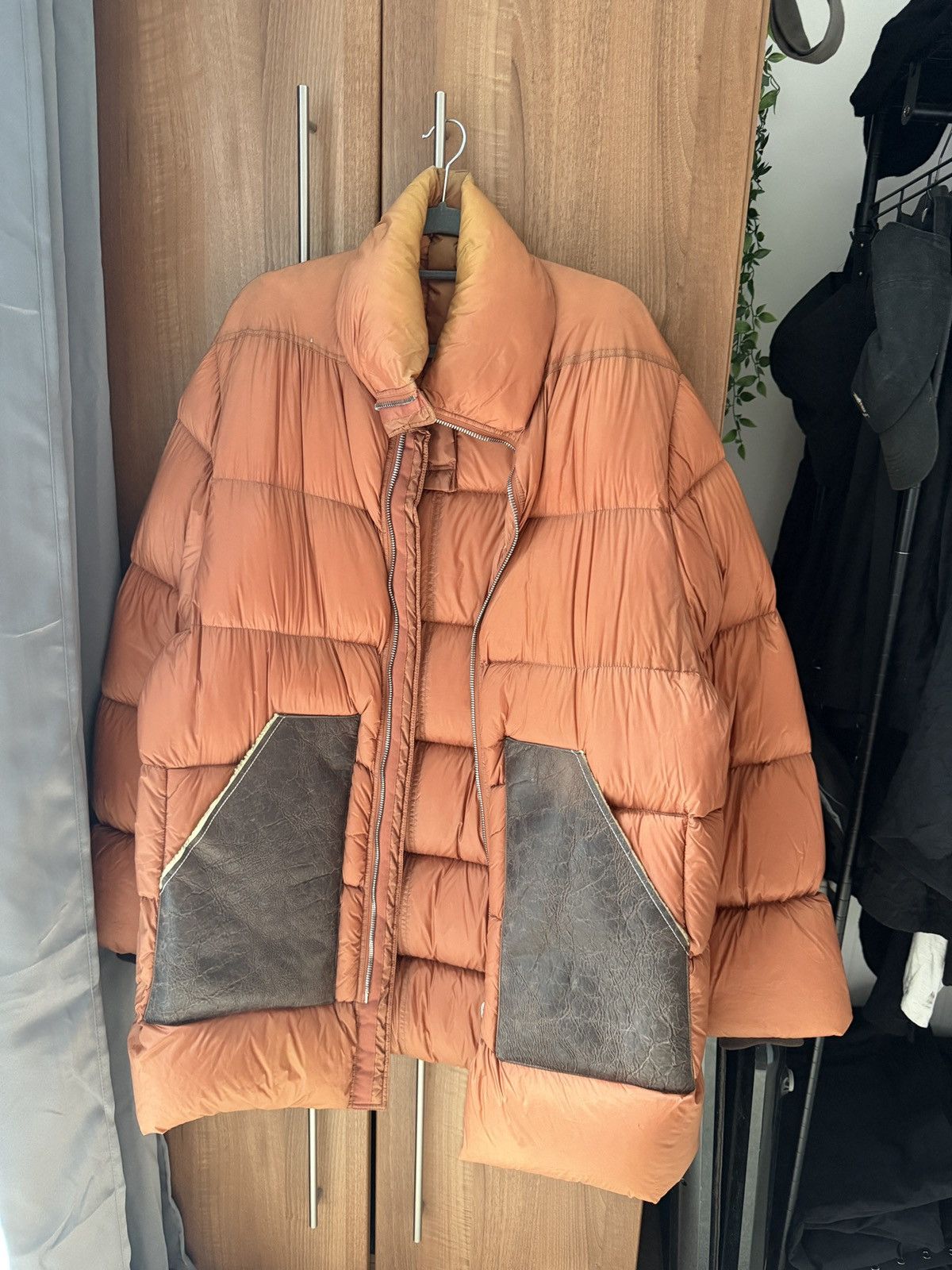 Rick Owens FINAL DROP Strobe Neue coat in WT wool size 48 | Grailed