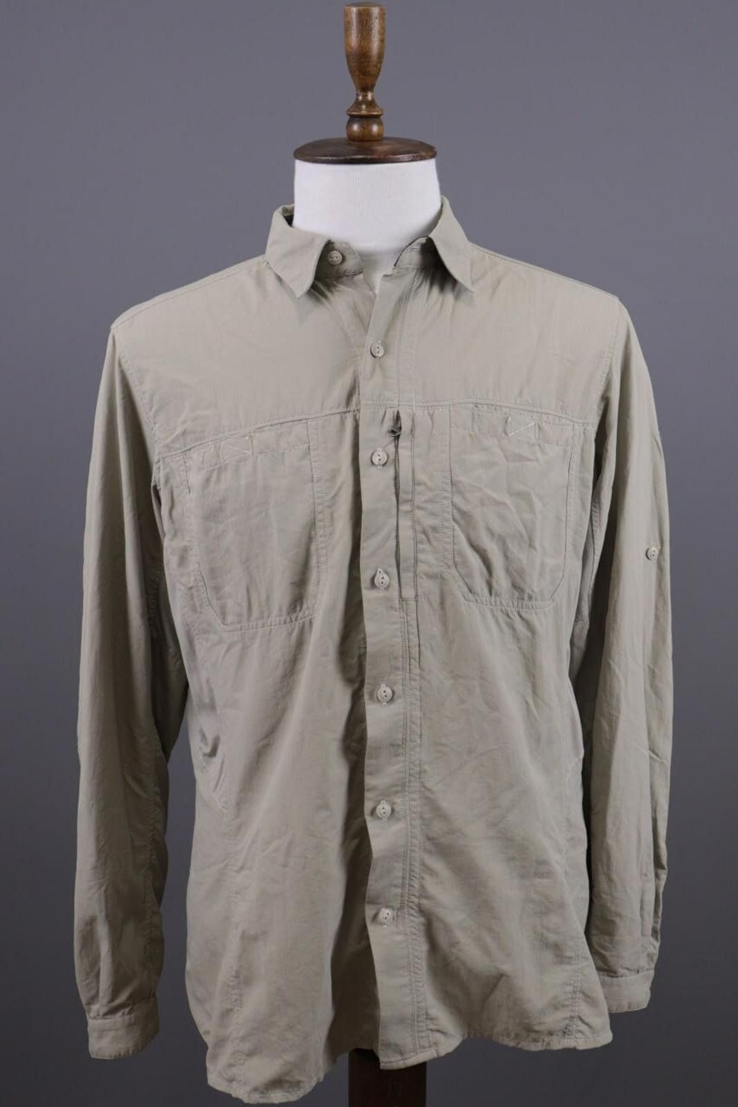 Kuhl Kuhl Brown Pockets Long Sleeve Button Overshirt Size L Size US L / EU 52-54 / 3 - 1 Thumbnail