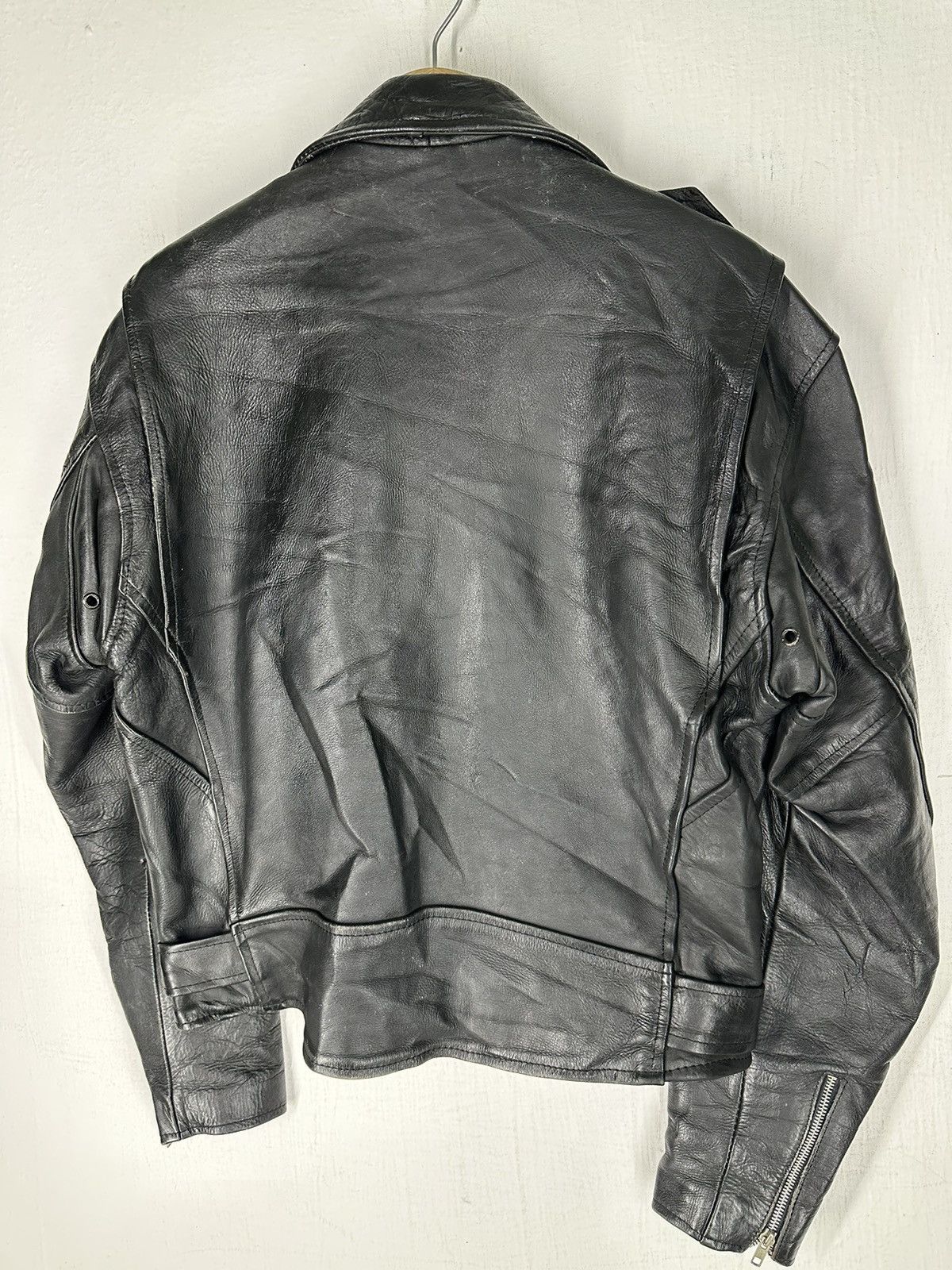 Harley Davidson 80’s Vtg Leather Jacket Harley Davidson Double Riders Jacket Size US M / EU 48-50 / 2 - 9 Thumbnail