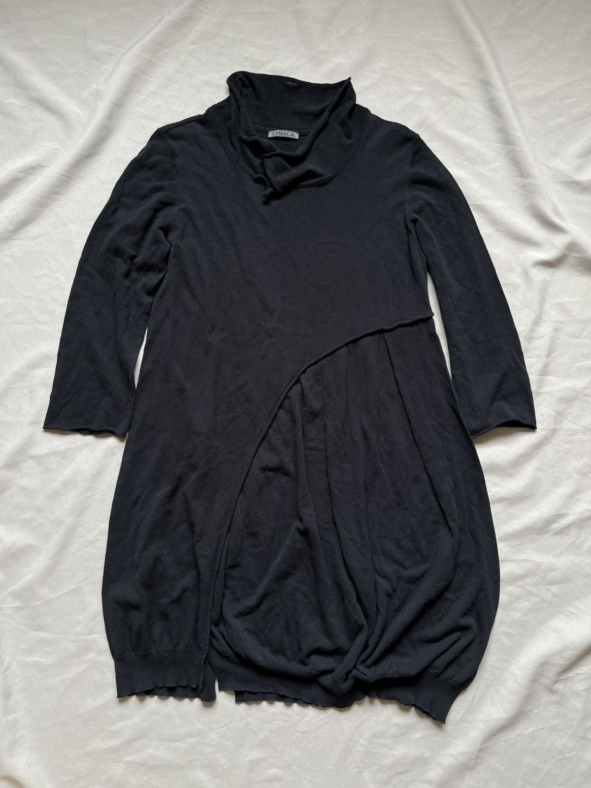 OSKA OSKA Long Avant Garde Sweat Dress Size L / US 10 / IT 46 - 1 Thumbnail