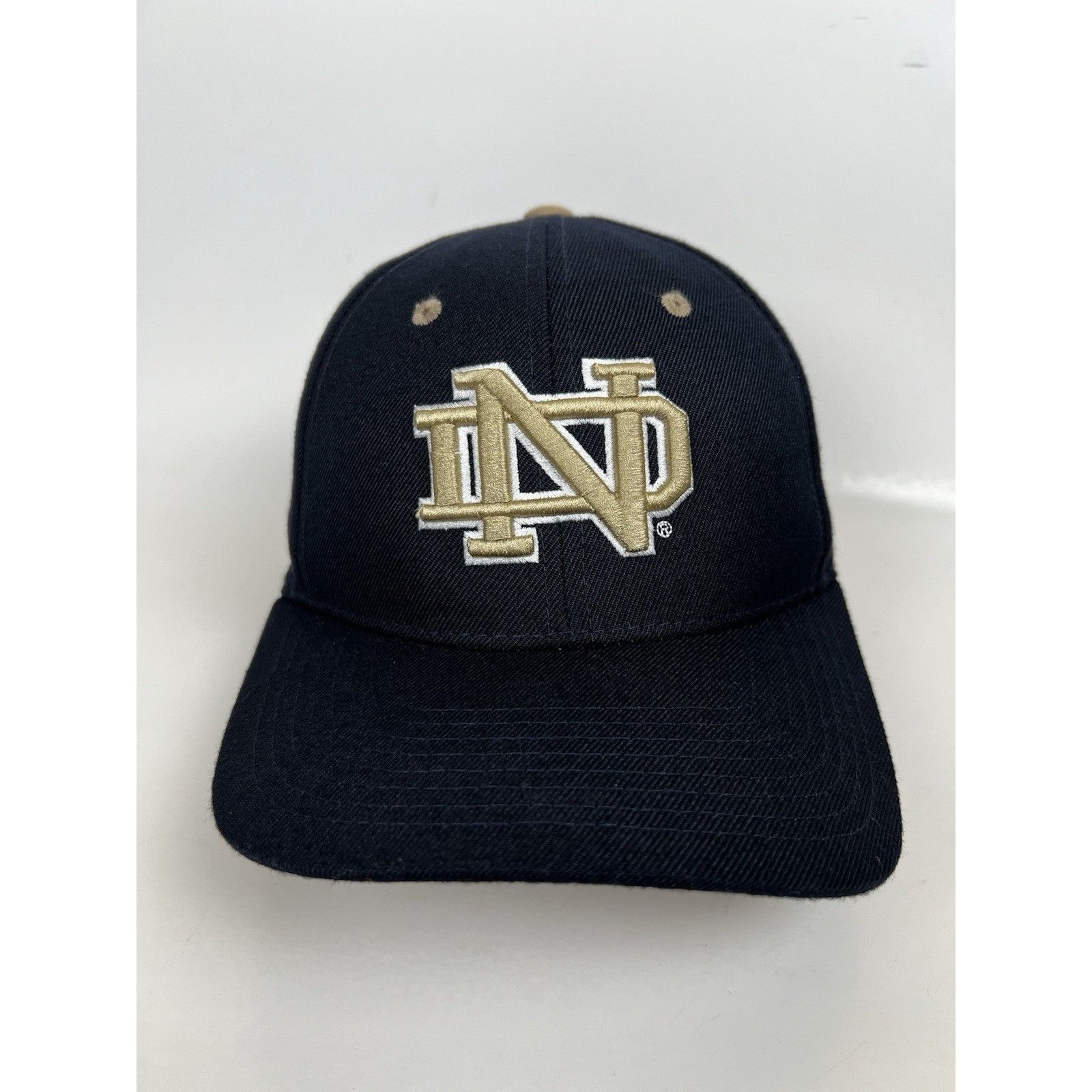Zephyr Vintage Notre Dame Fighting Irish Hat Cap Fitted Size 7 1/2 Size ONE SIZE - 2 Thumbnail