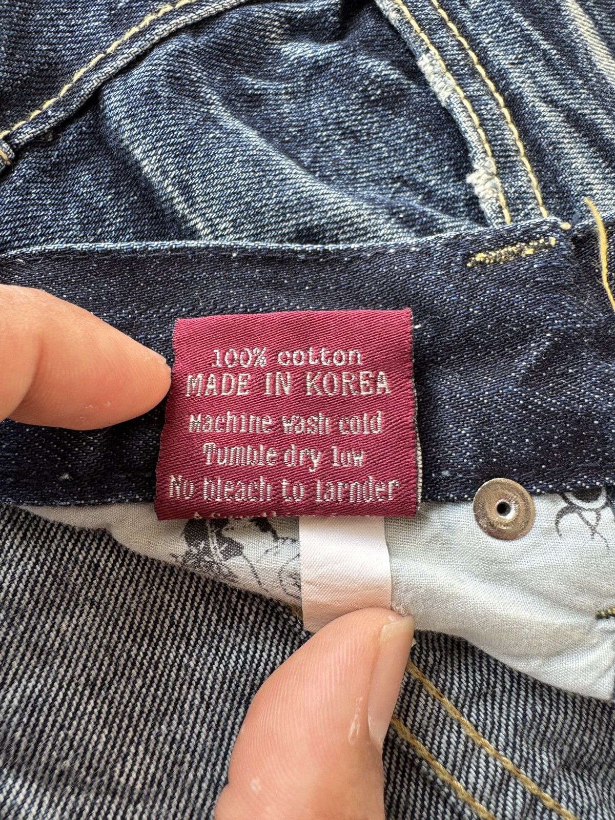 Japanese Brand Kello Distressed Fading Jeans lgb ifsix wasnine style Size US 32 / EU 48 - 5 Thumbnail