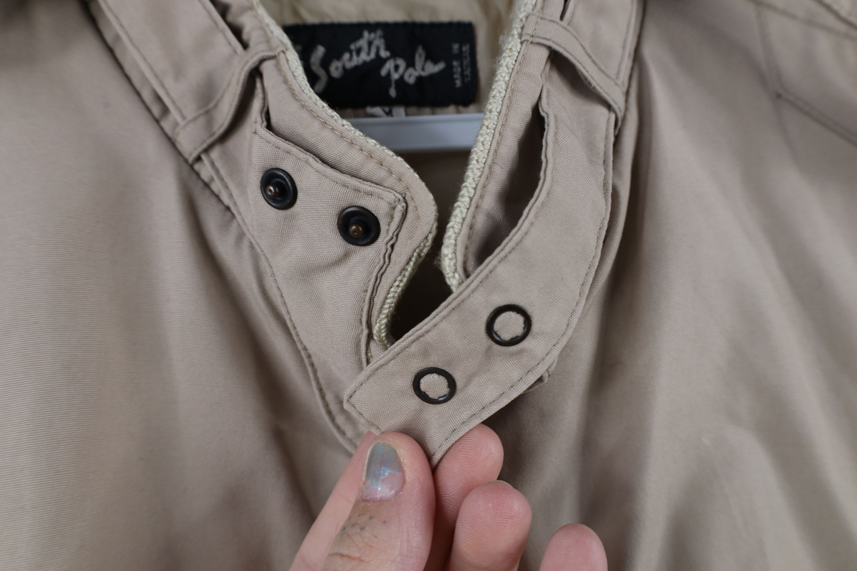 Vintage Vintage 80s 90s Streetwear Racer Bomber Jacket Beige Tan Size US M / EU 48-50 / 2 - 10 Thumbnail