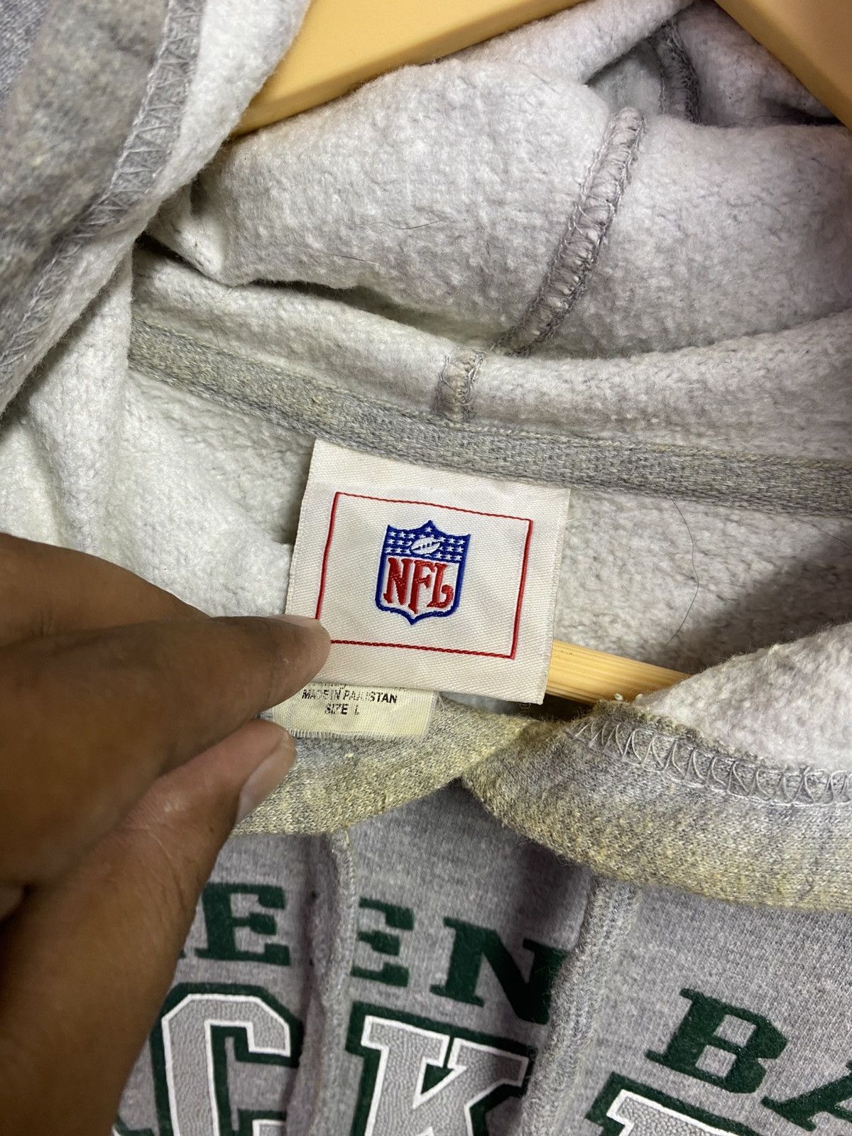 NFL Vintage NFL Green Bay packers hoodie Size US XL / EU 56 / 4 - 4 Thumbnail