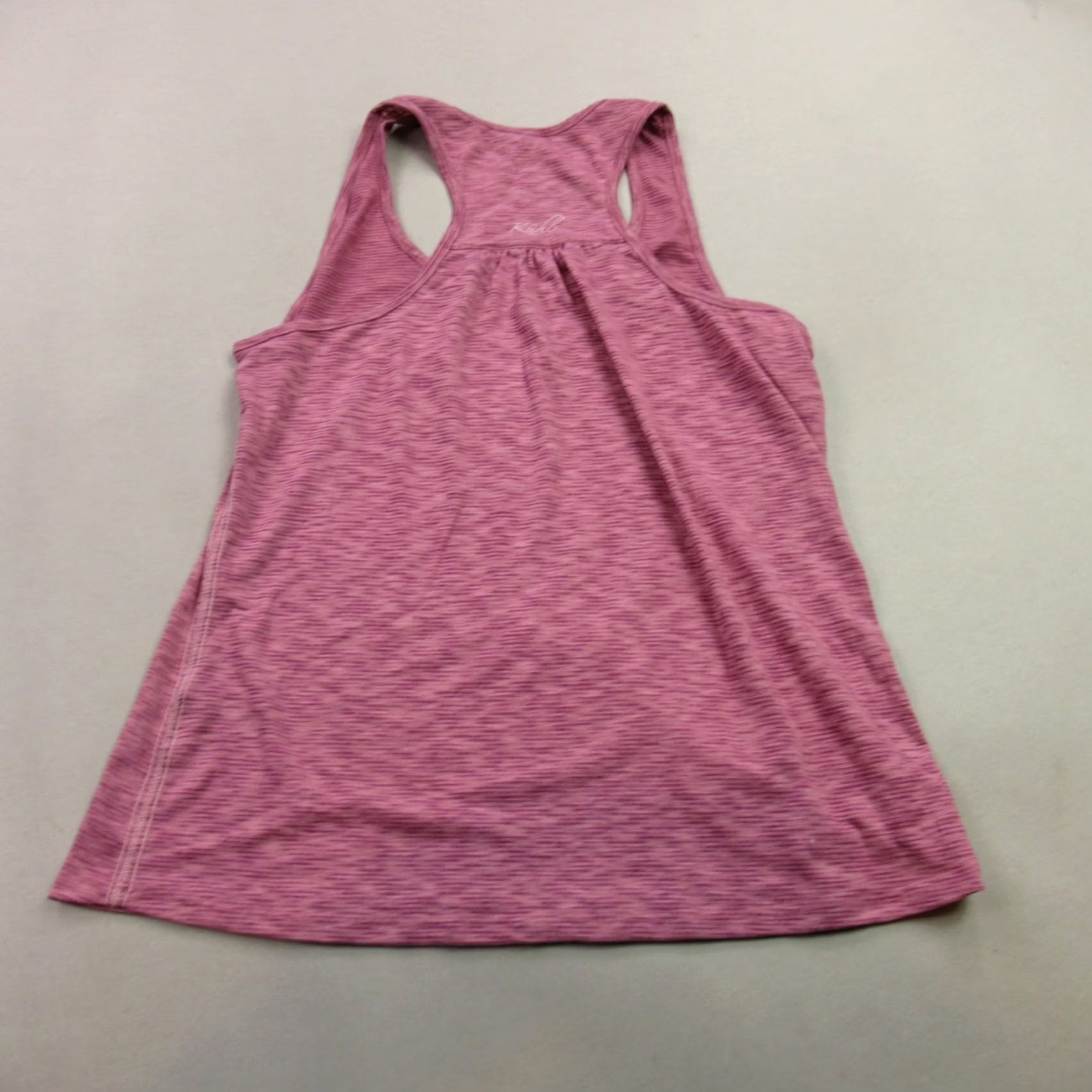 Pinko Kuhl Women's Pink Striped Racerback Activewear Tank Top Pullover Outdoor Large Size L / US 10 / IT 46 - 6 Thumbnail