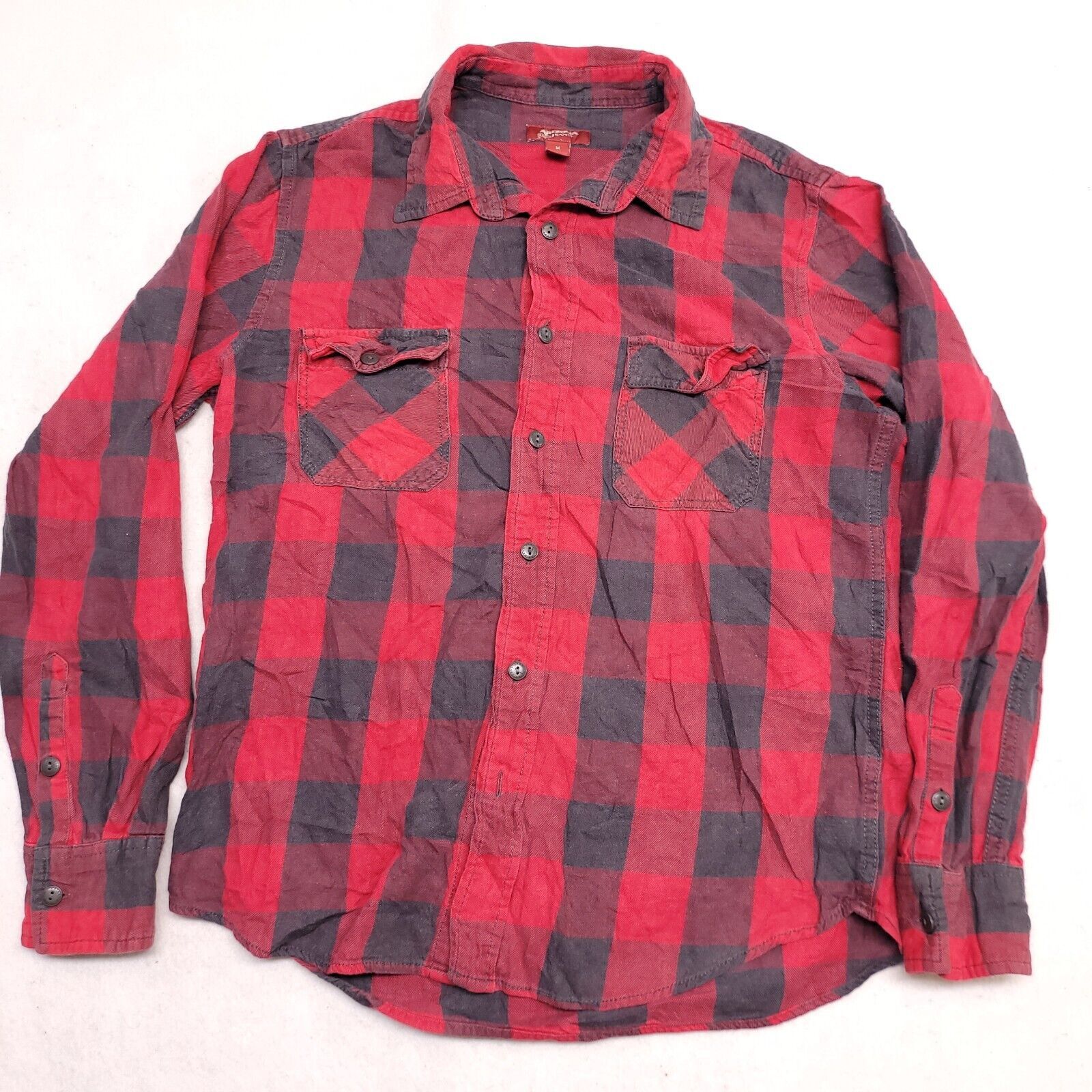 Arizona Jean Co. Arizona Jean Co Buffalo Check Flannel Shirt Mens Size M Red Size US M / EU 48-50 / 2 - 2 Thumbnail