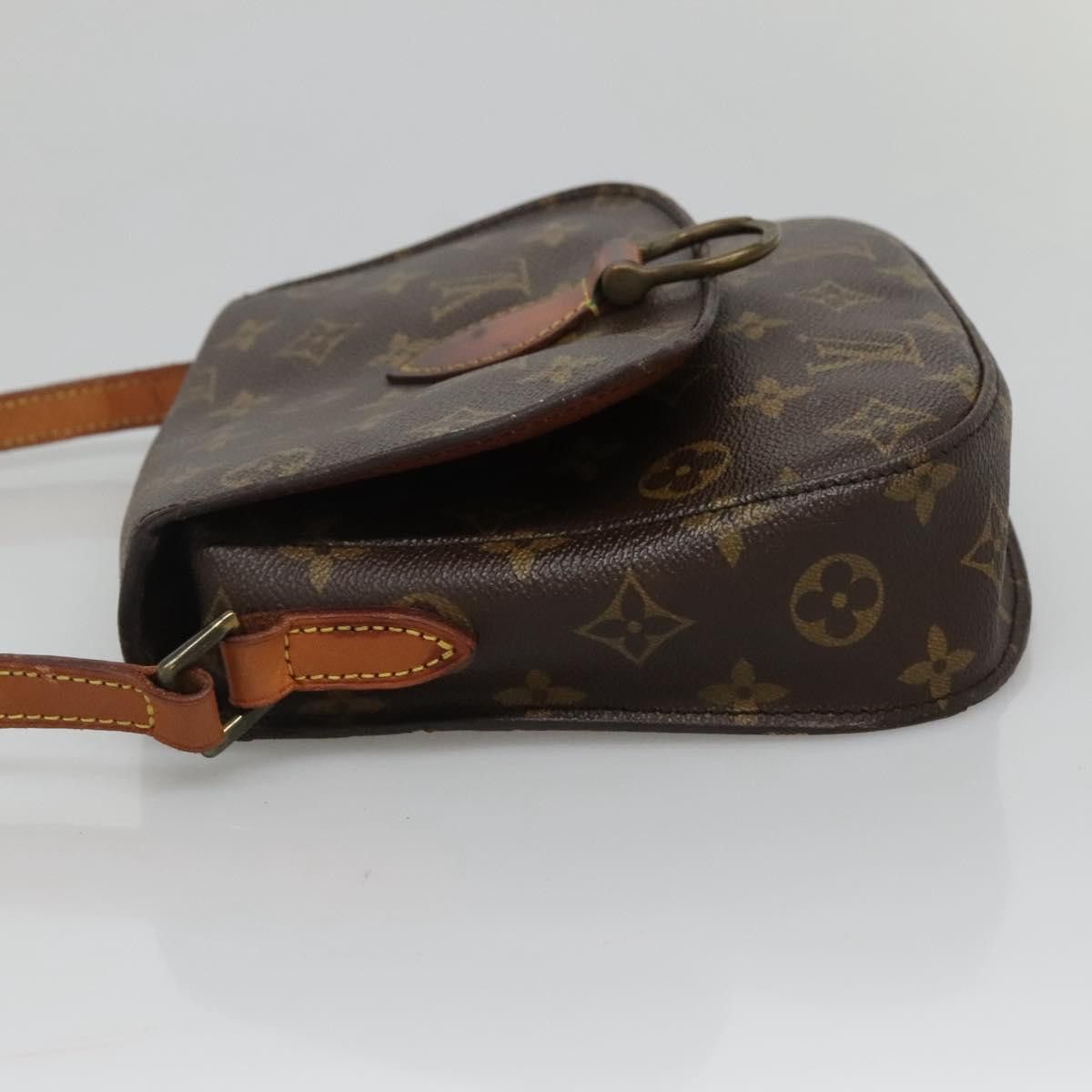 Louis Vuitton LOUIS VUITTON Monogram Saint Cloud MM Shoulder Bag M51243 Size ONE SIZE - 3 Thumbnail