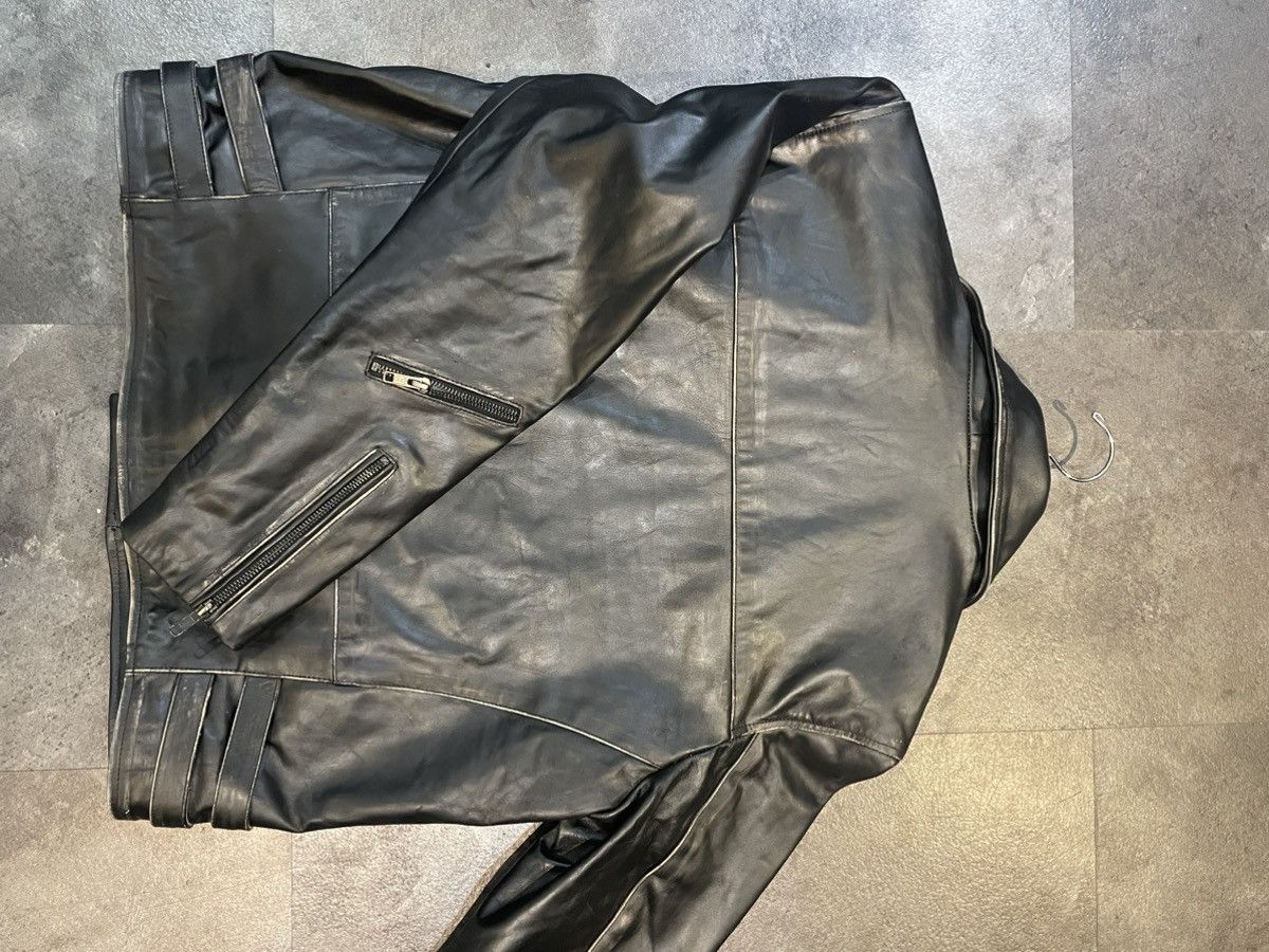 Designer × Genuine Leather Leather Jacket Size US M / EU 48-50 / 2 - 8 Thumbnail
