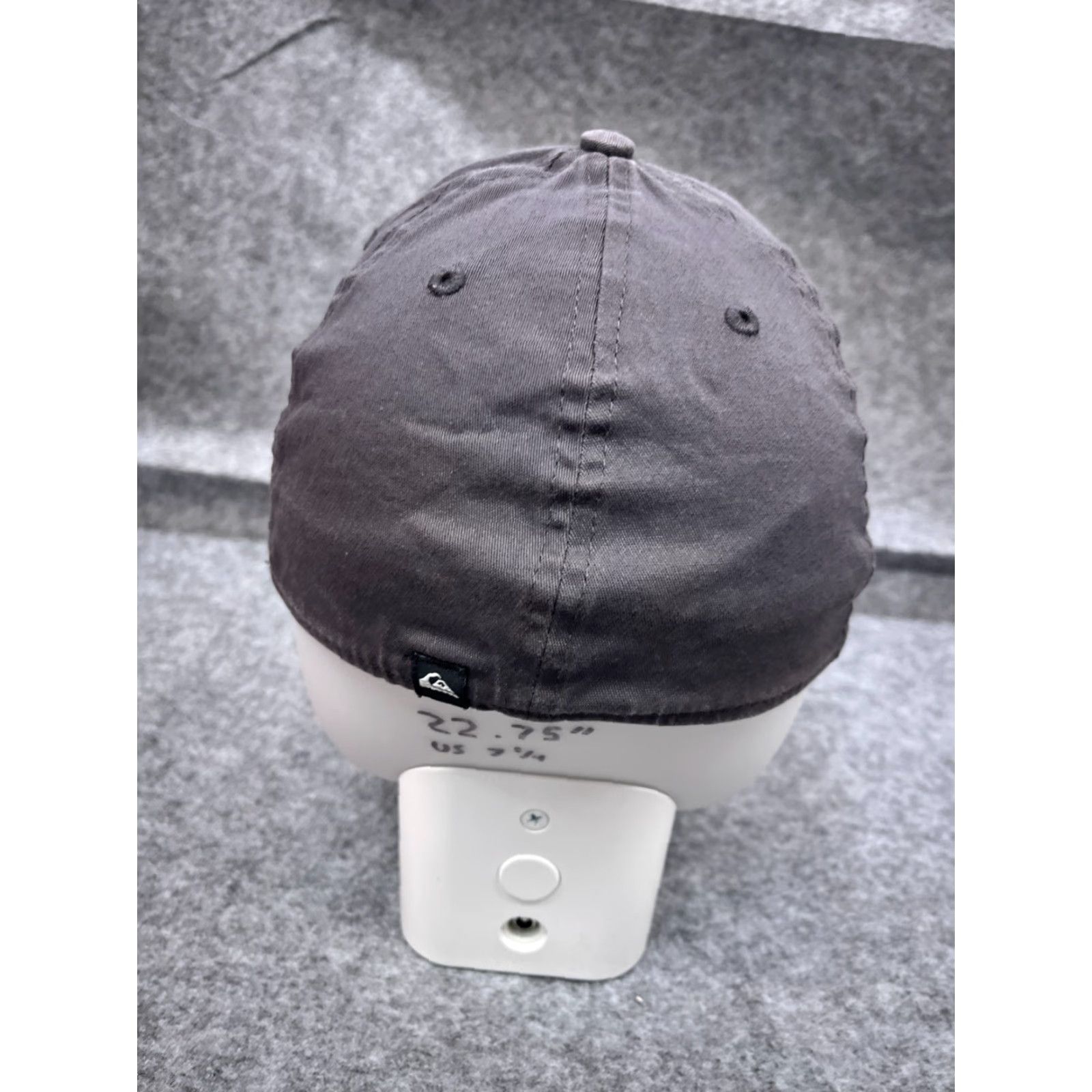 New Era Quiksilver x New Era Hat Cap Fitted Adult One Size Gray Cotton Blend 39thirty Size ONE SIZE - 6 Thumbnail