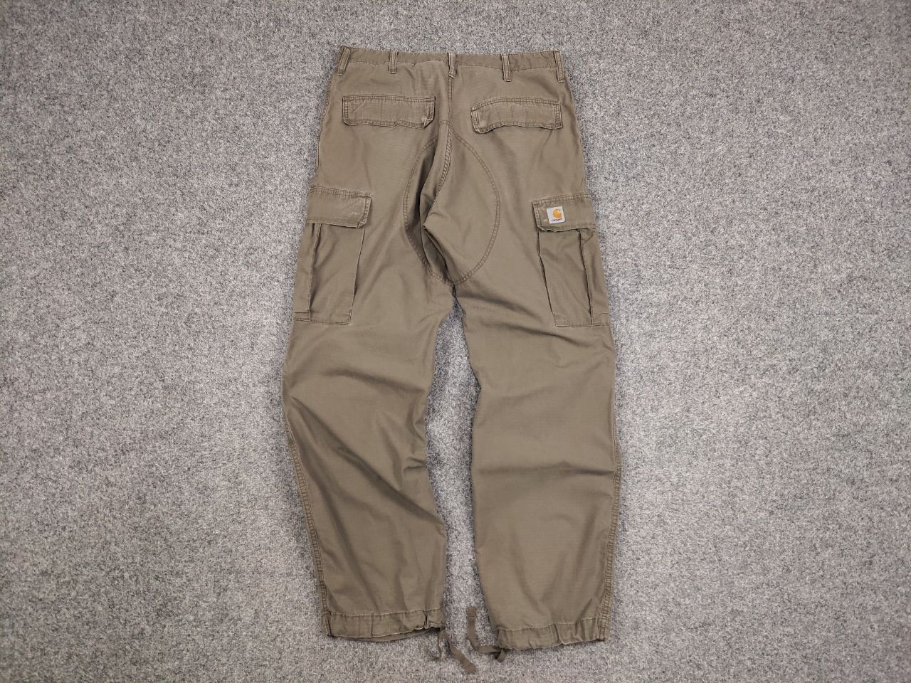 Carhartt Vintage 90's Carhartt Ripstop Faded Cargo Pants Travis Style Size US 32 / EU 48 - 5 Thumbnail