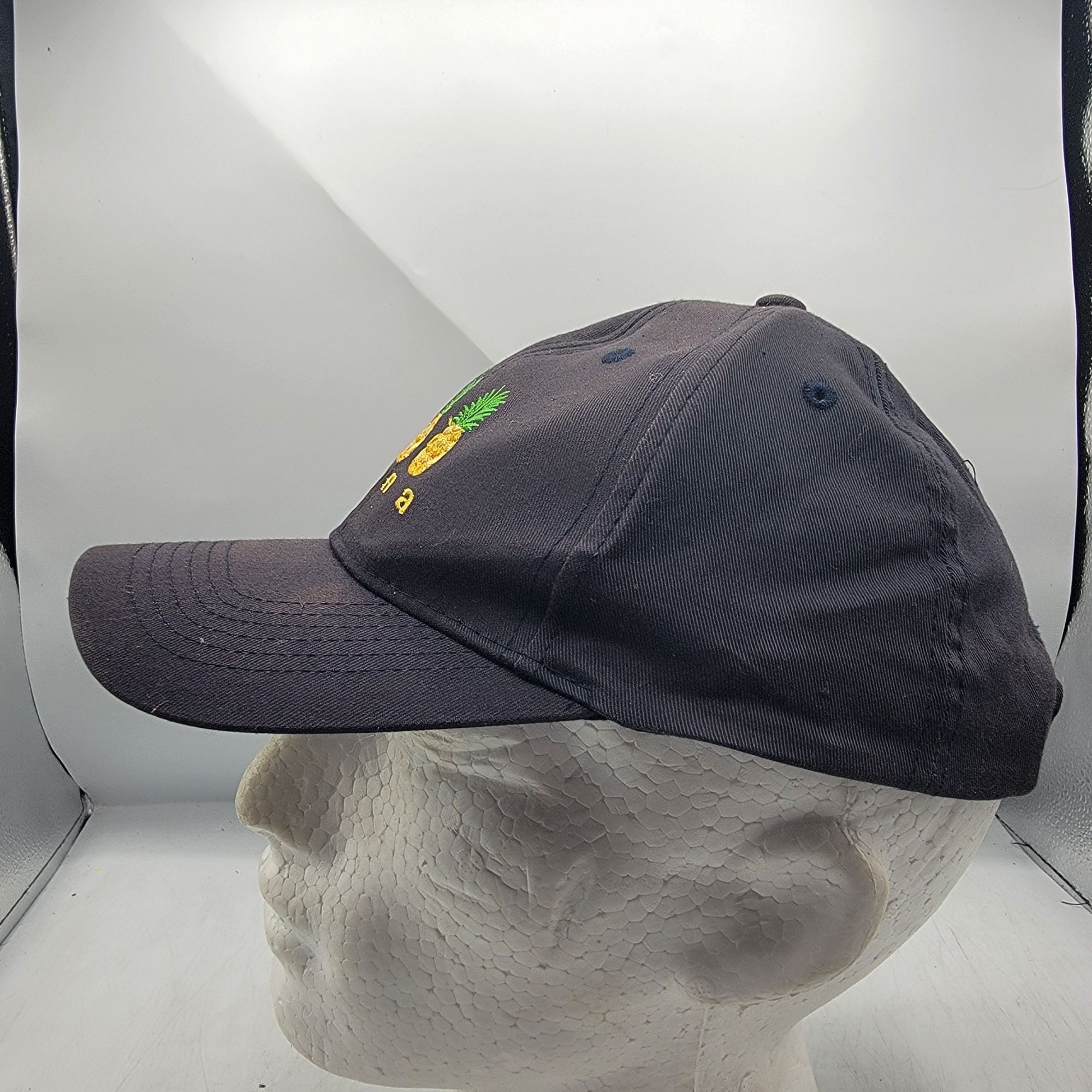 Other Kona Hawaii Pineapple Black Baseball Hat Cap Adjustable Casu Size ONE SIZE - 2 Thumbnail