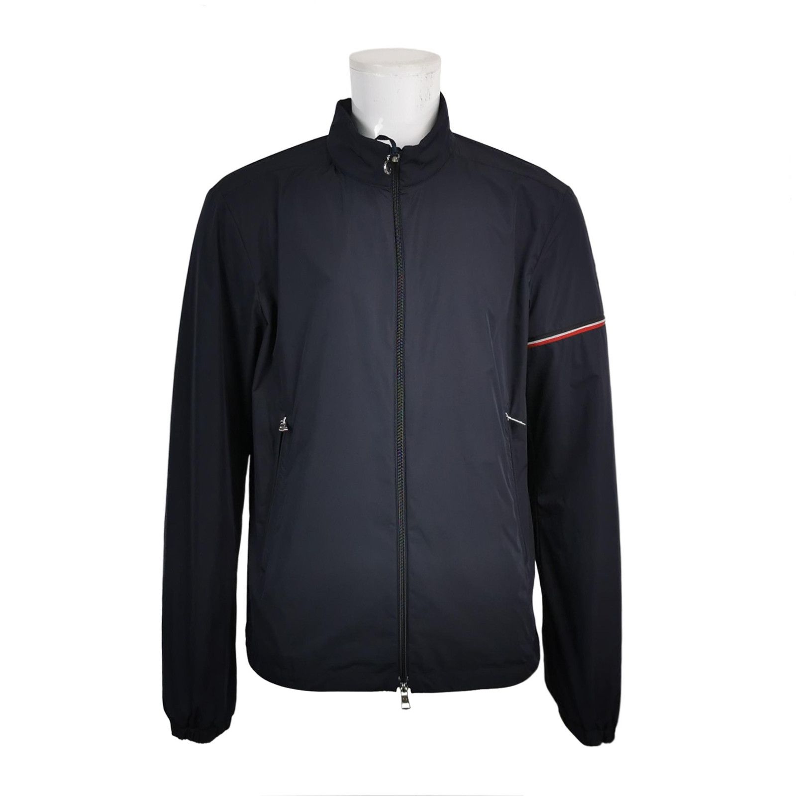 Moncler Moncler Logo Zip Jacket Size XL Size US XL / EU 56 / 4 - 1 Thumbnail