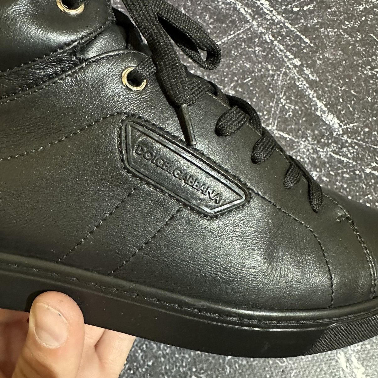 Dolce & Gabbana DOLCE & GABBANA Men’s Leather HITOP Shoes size 7.5 UK 26.5cm Size US 8.5 / EU 41-42 - 12 Thumbnail