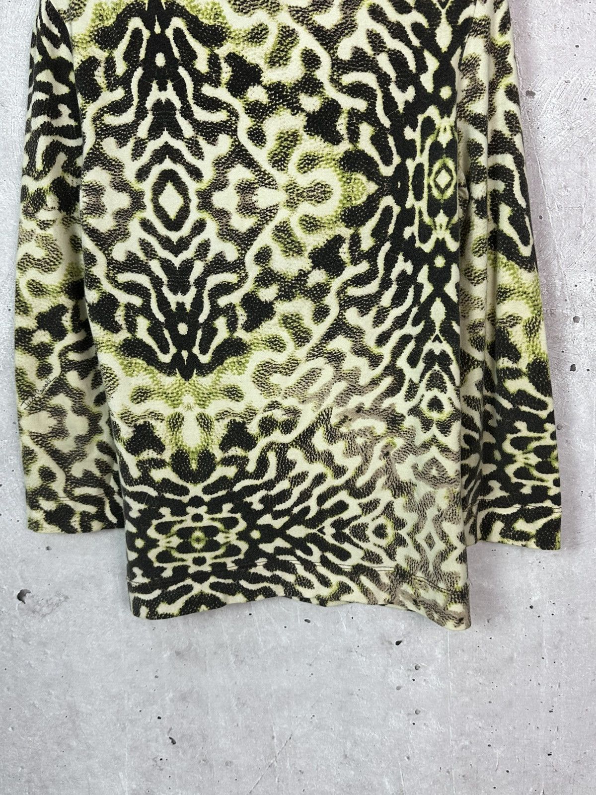 Just Cavalli Just Cavalli Vintage Printed Cotton Long Sleeve Jumper Size S / US 4 / IT 40 - 8 Thumbnail