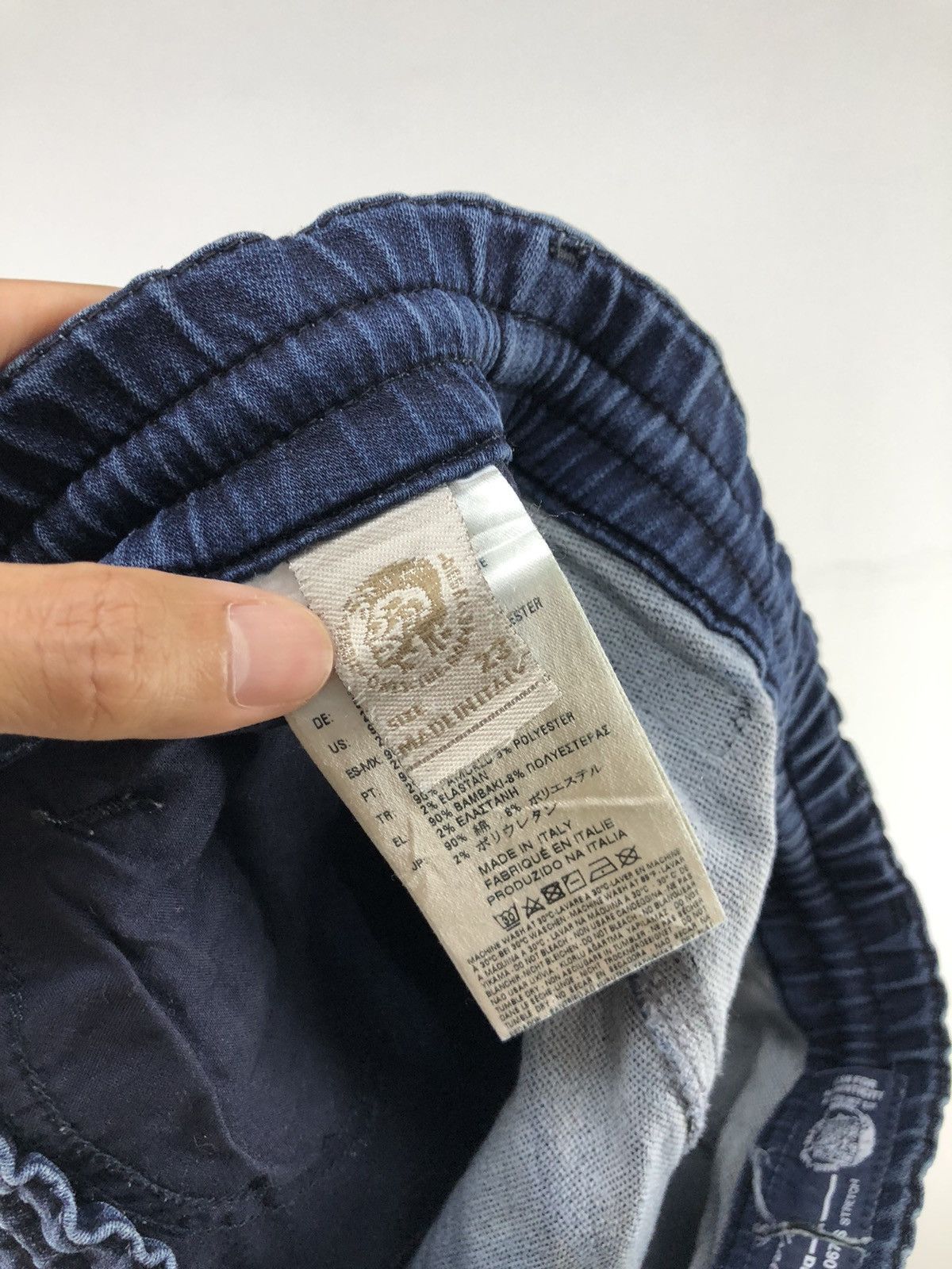 Diesel Diesel Distressed Faded Blue Denim Sweatpants Size 26-30 Size US 26 / EU 42 - 21 Thumbnail