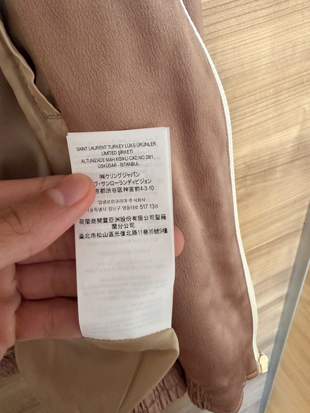 Saint Laurent Paris Saint Laurent Silk Zip Up Jacket Size US M / EU 48-50 / 2 - 7 Thumbnail